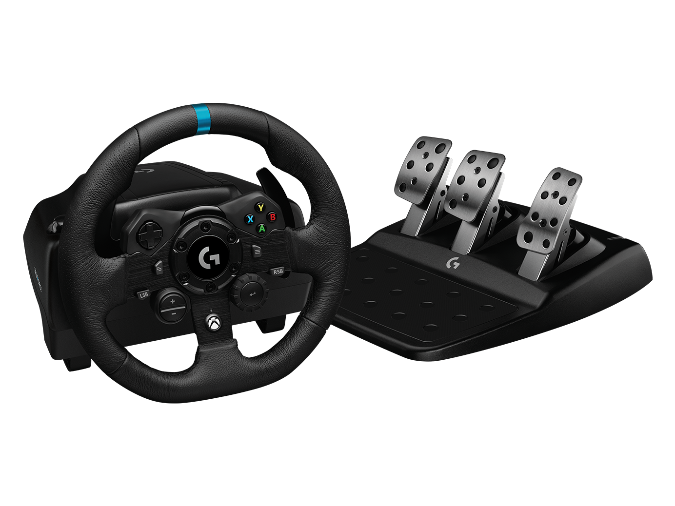 Volante de simulación de carreras Logitech G923 TRUEFORCE para Xbox,  PlayStation y PC