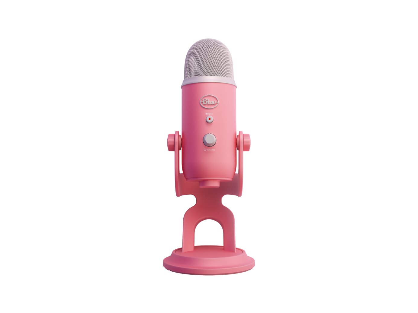 Image of YETI FOR THE AURORA COLLECTION Premium Multi-Pattern USB Mic with Blue VO!CE - Pink Dawn
