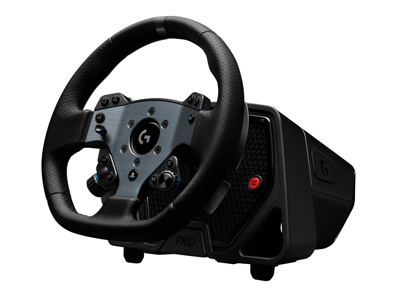 Image of PRO RACING WHEEL Direct Drive and TRUEFORCE feedback technology for PC, PlayStation or Xbox. PlayStation/PC