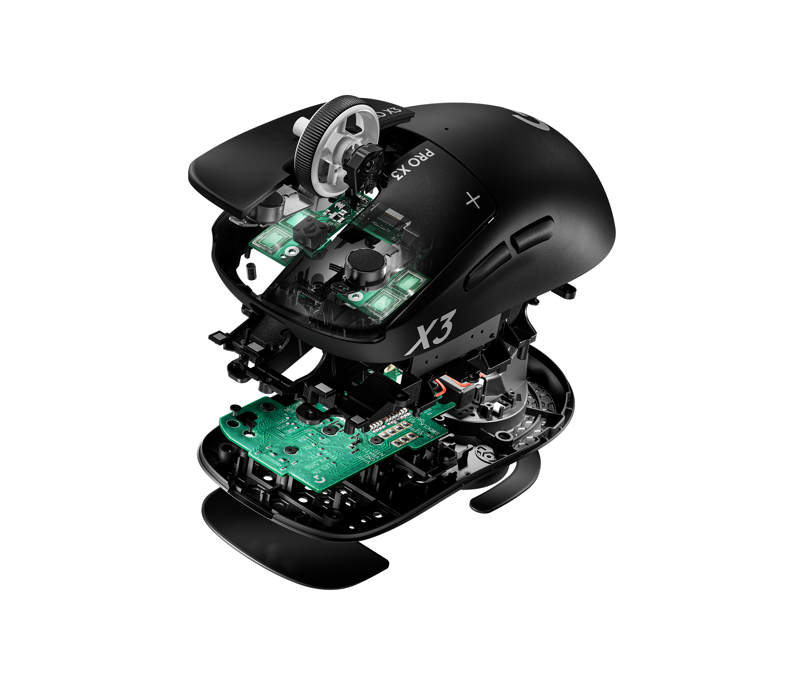 Logitech PRO X3 SUPERSTRIKE Wireless Gaming Mouse - Midnight Black thumbnail 2