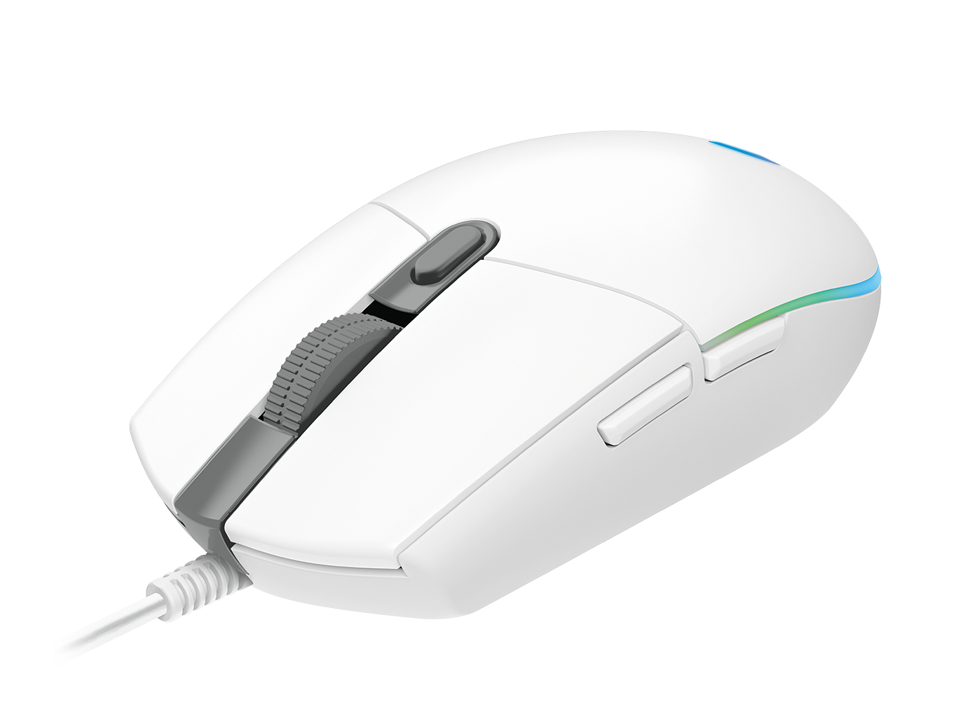 Logitech G203 Lightsync Gaming Mouse - White