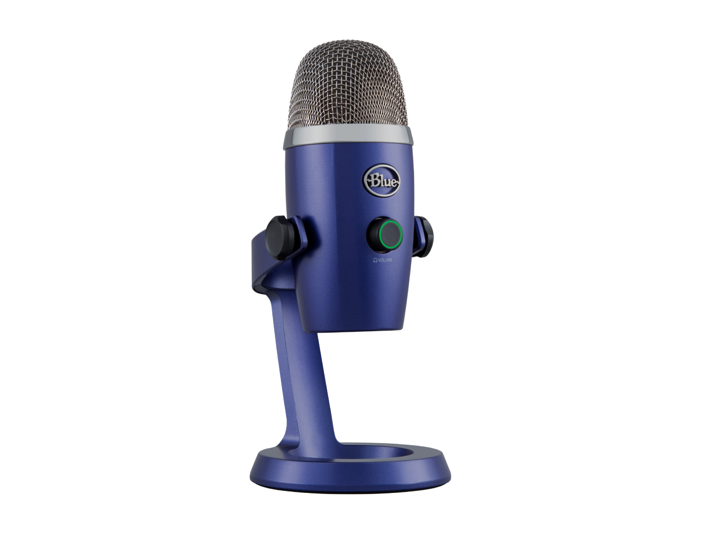 Image of Yeti Nano Premium Dual-Pattern USB Microphone with Blue VO!CE - Vivid Blue