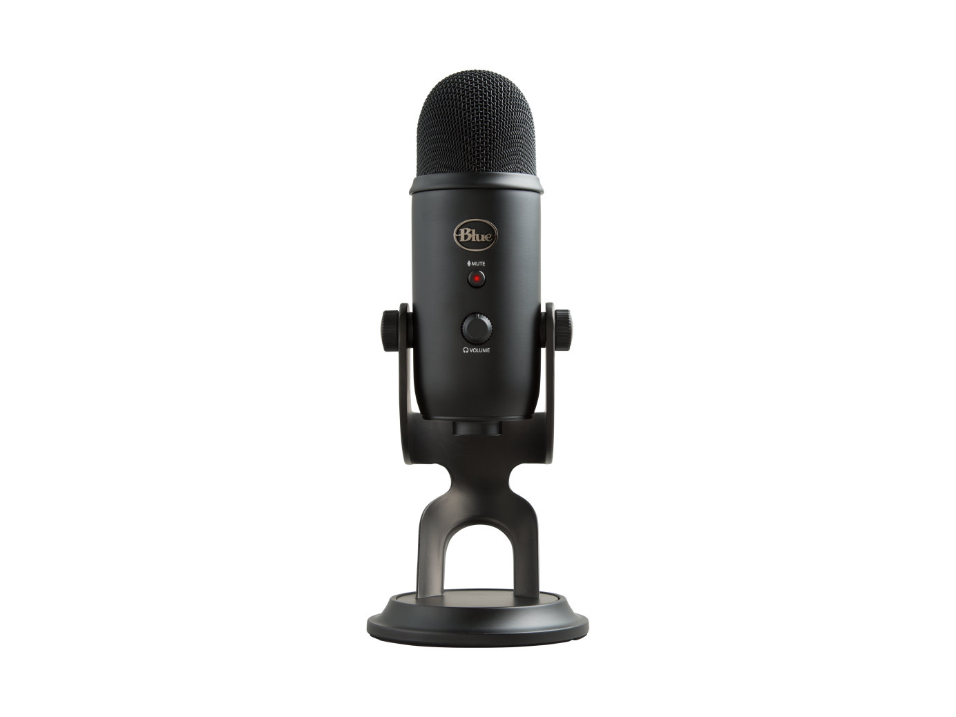 Blue Microphones Yeti USB Multi-Pattern Electret Condenser Microphone - Black