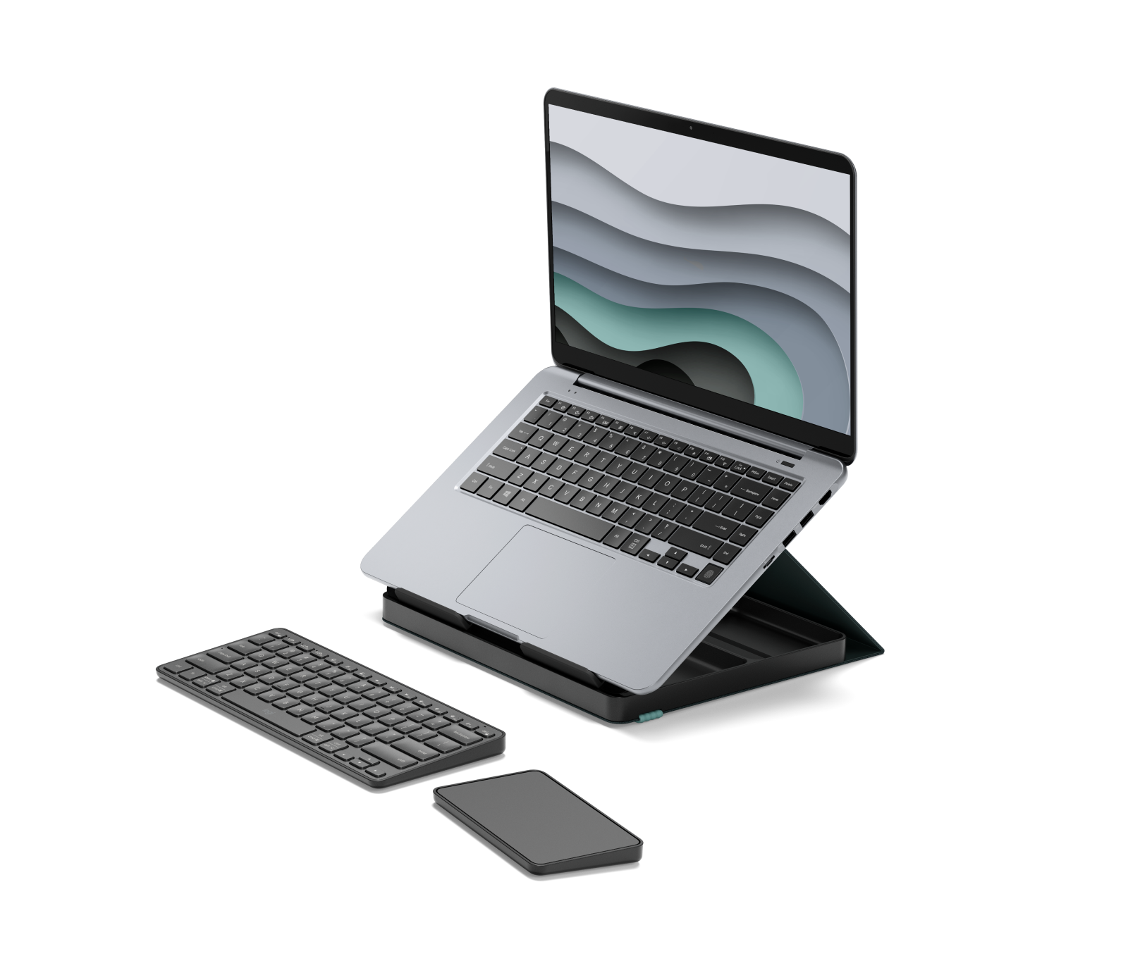 Support LOGITECH Touch Lapdesk N600 pour laptop avec pavé tactile ALL WHAT  OFFICE NEEDS