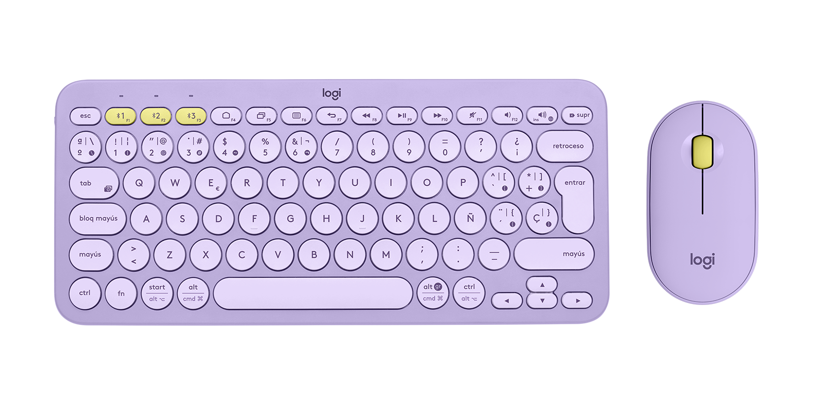 Gallina Murmullo frotis Logitech K380 + M350 | Combinación de teclado y ratón inalámbricos