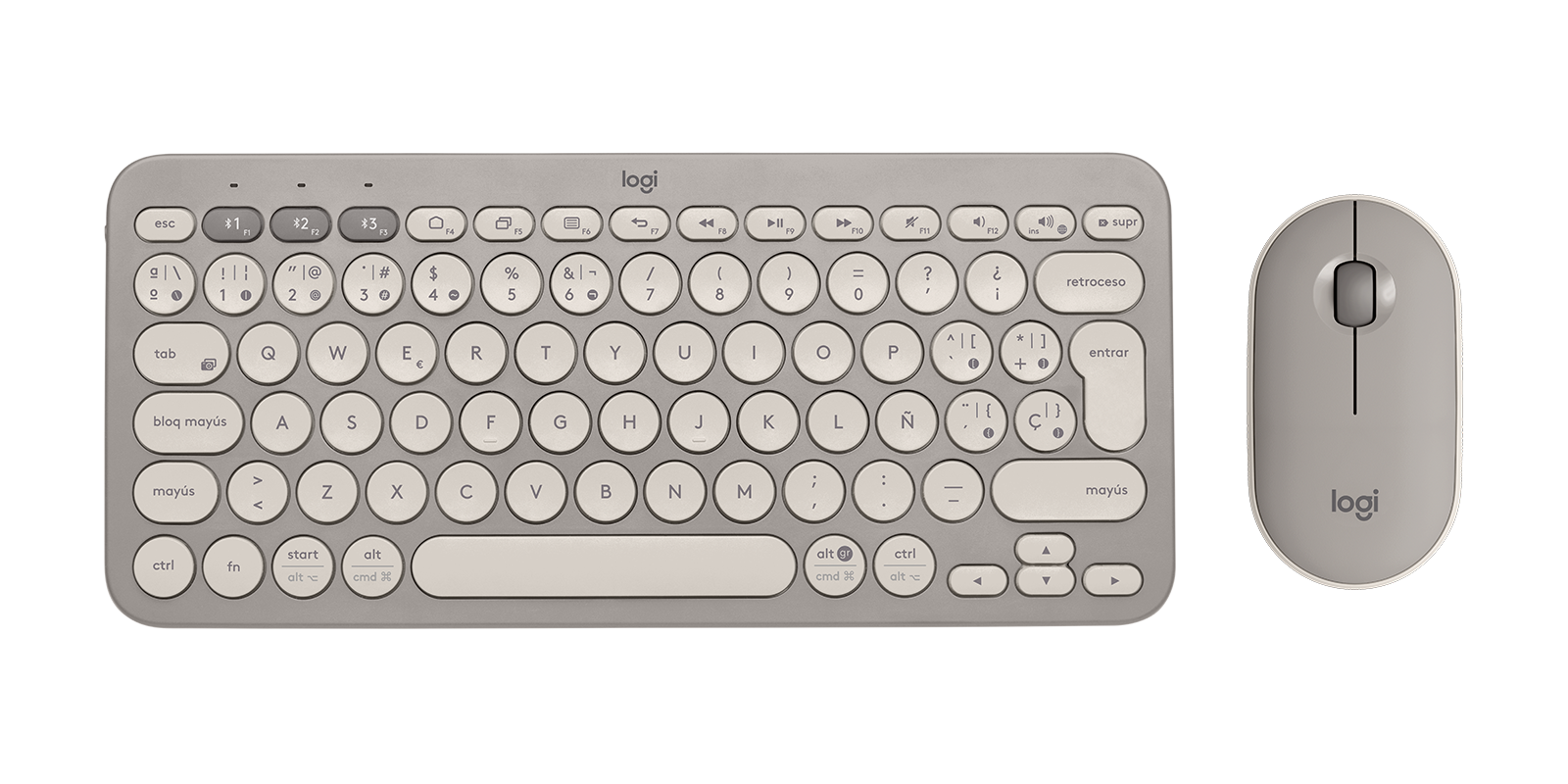 reemplazar Sympton Heredero Logitech K380 + M350 | Combinación de teclado y ratón inalámbricos