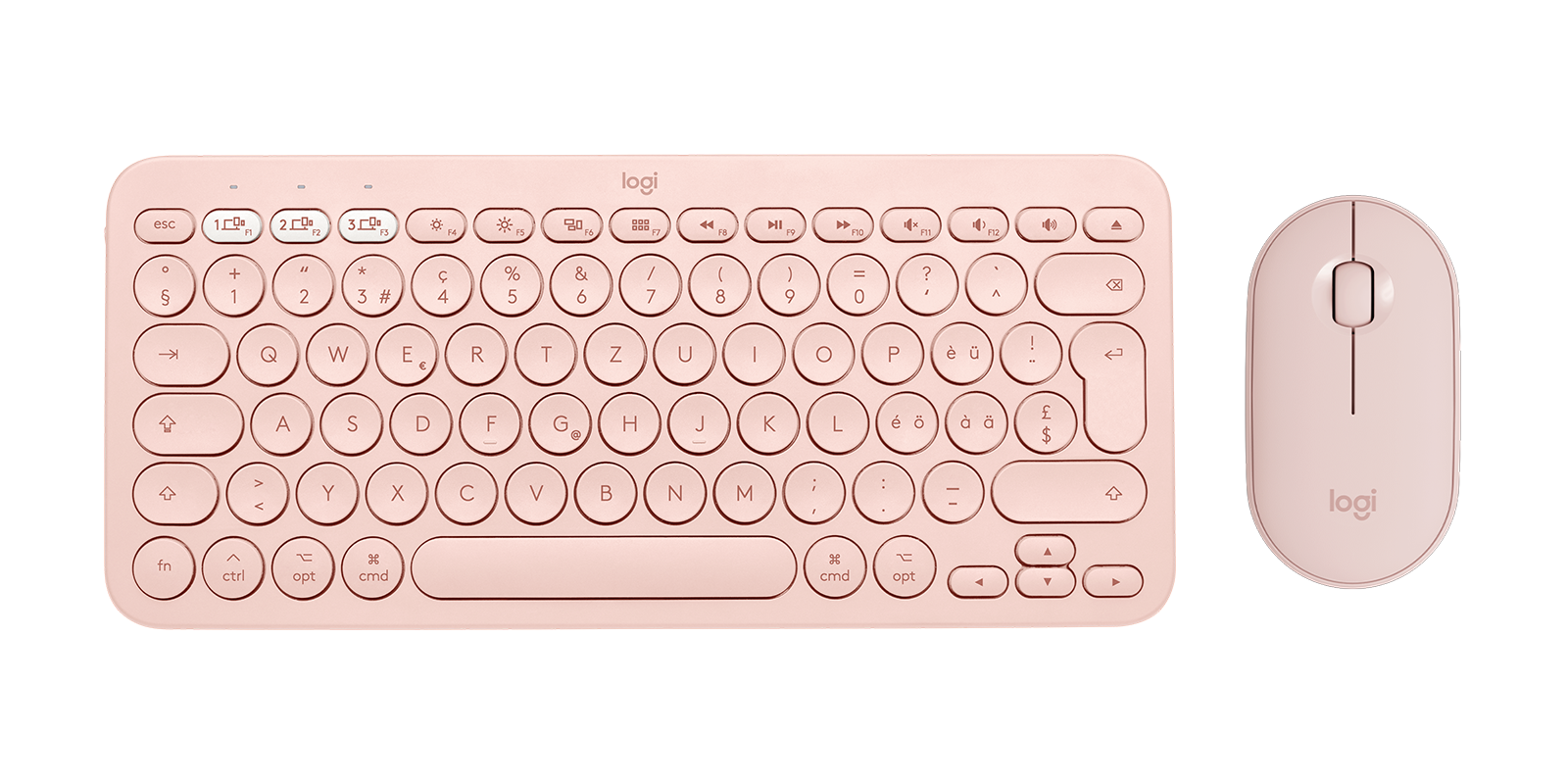 Logitech K380 + M350  Ensemble clavier et souris sans fil