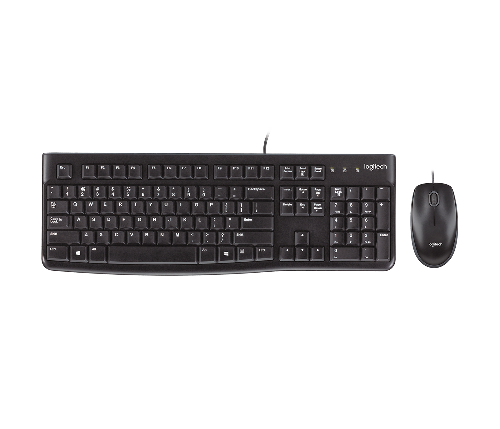 

MK120 CORDED KEYBOARD AND MOUSE COMBO - Español (Qwerty)