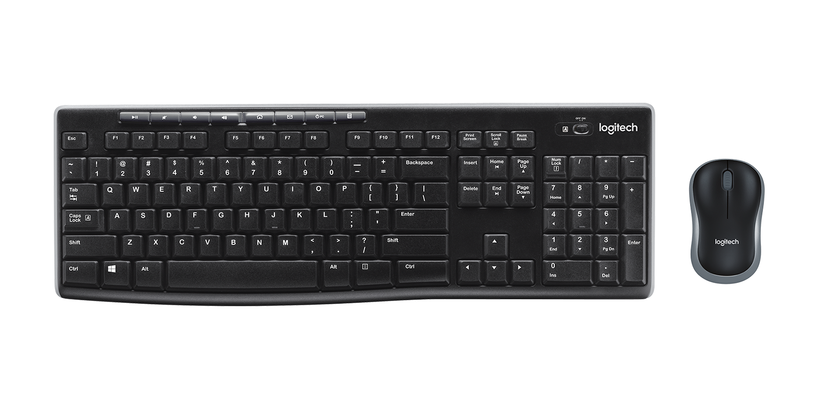 Clavier + Souris LOGITECH MK270 Wireless Desktop