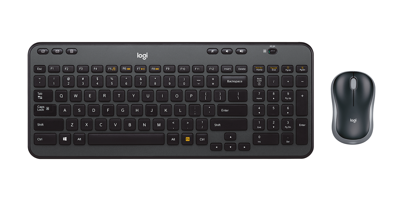 kapitalisme sfære Modtager maskine Logitech MK360 Compact Wireless Keyboard and Mouse Combo