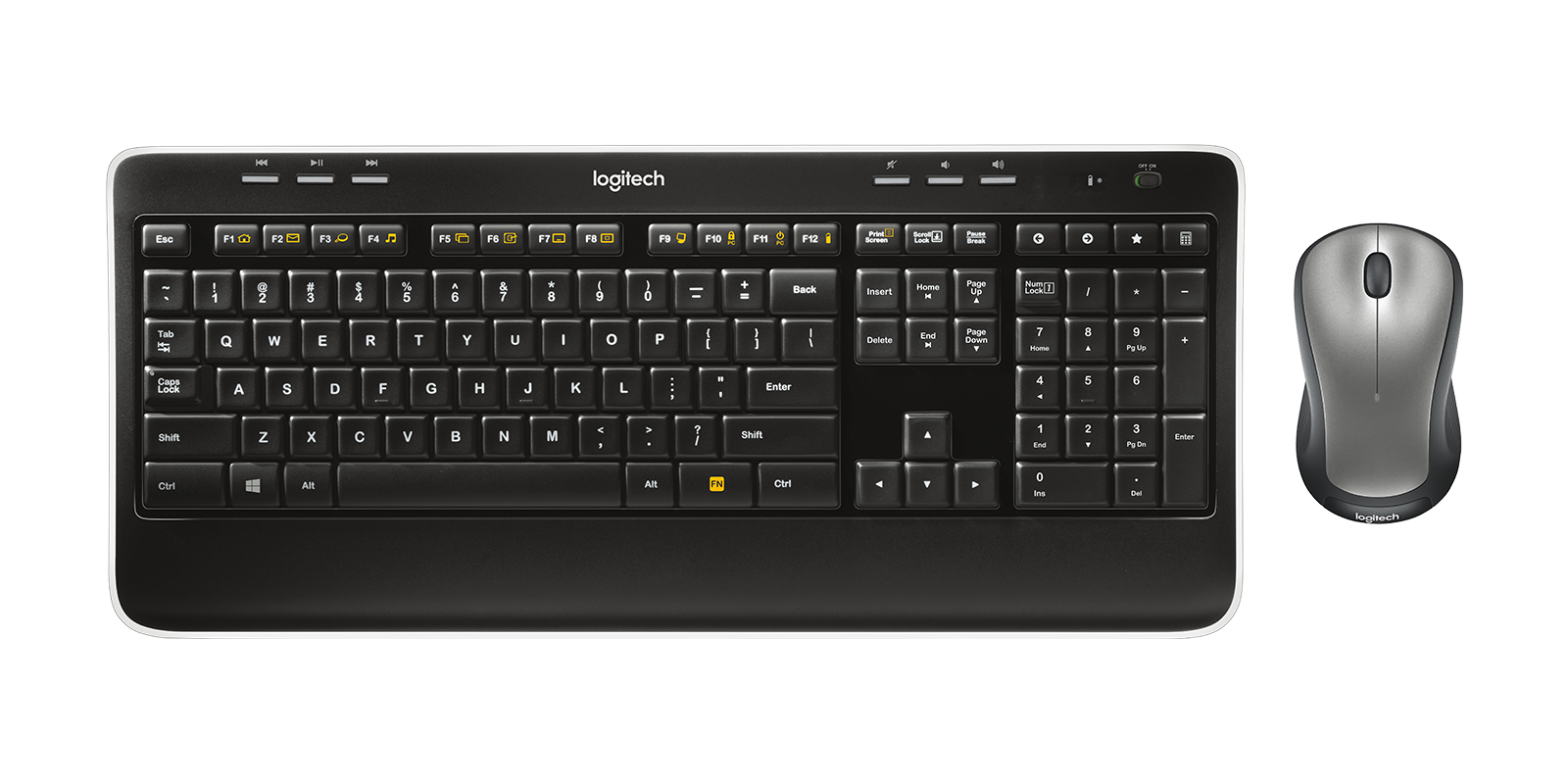 Alternativ stykke kalv Logitech MK520 Wireless Keyboard Mouse Combo with Unifying