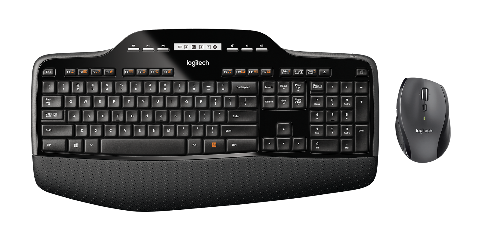 åbenbaring Armstrong lag Logitech MK710 Desktop Wireless Mouse and Keyboard Combo