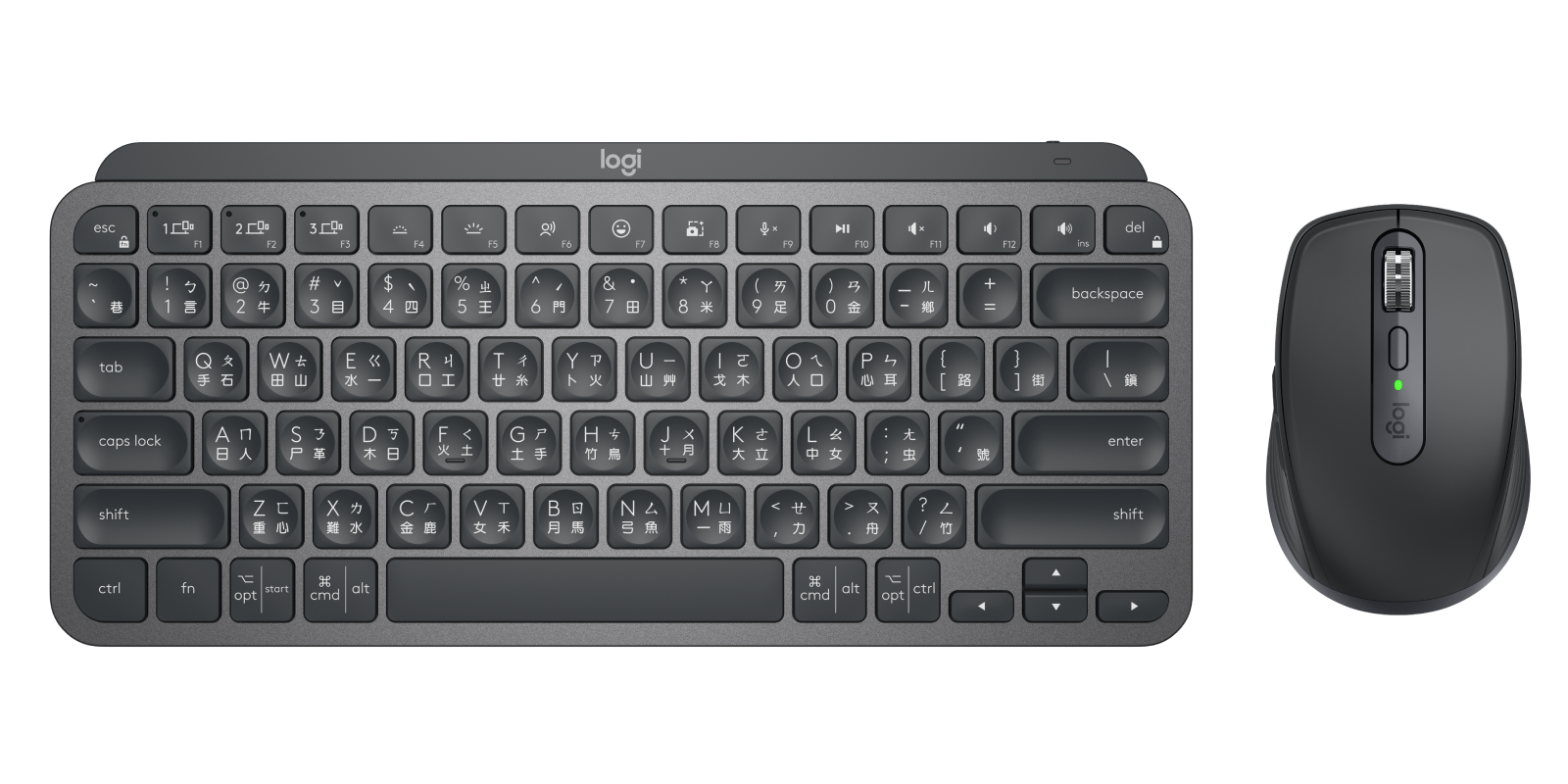 適合商務用途的MX Keys Mini 鍵盤滑鼠組合| 羅技