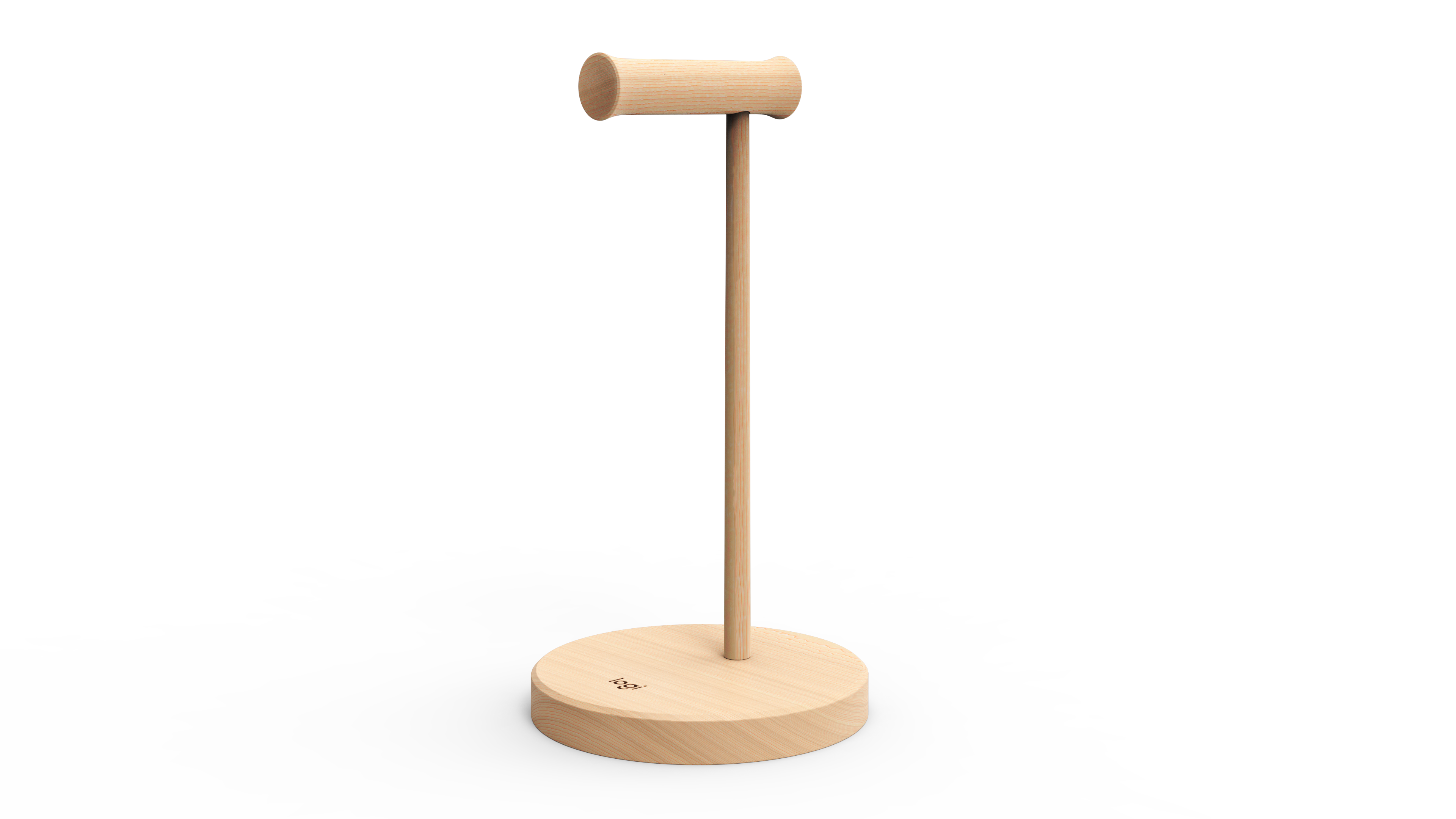 Image of Logi Wooden Headset Stand Stylish headphone stand made from FSC-certified beech wood. - Wood