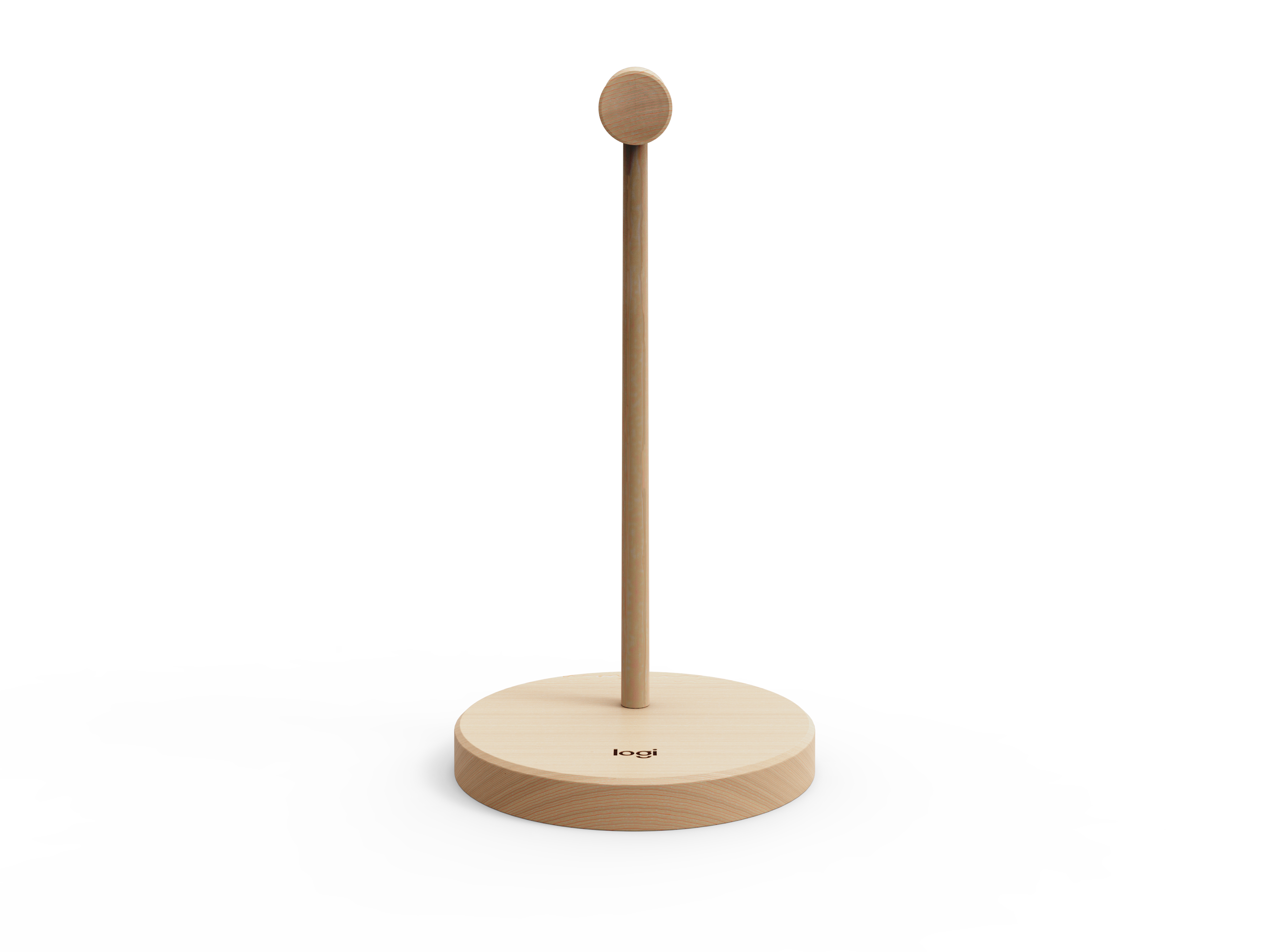 Image of Logi Wooden Headset Stand Stylish headphone stand made from FSC-certified beech wood. - Wood