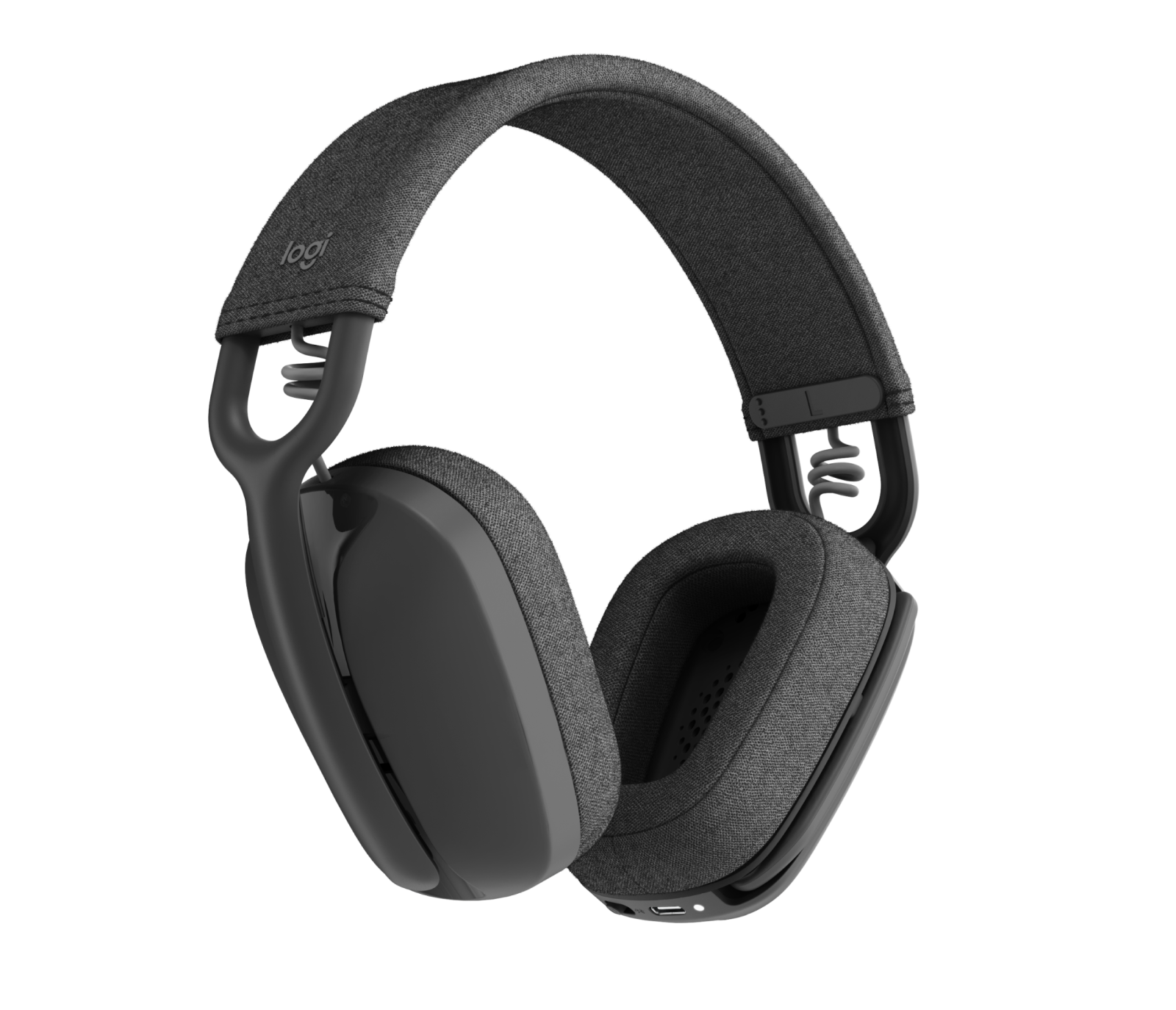 Image of ZONE VIBE WIRELESS Over-the-ear headphones with Bluetooth and USB receiver — certified for Microsoft Teams and perfect for hybrid work - Graphite Zone Vibe Wireless (Teams version)