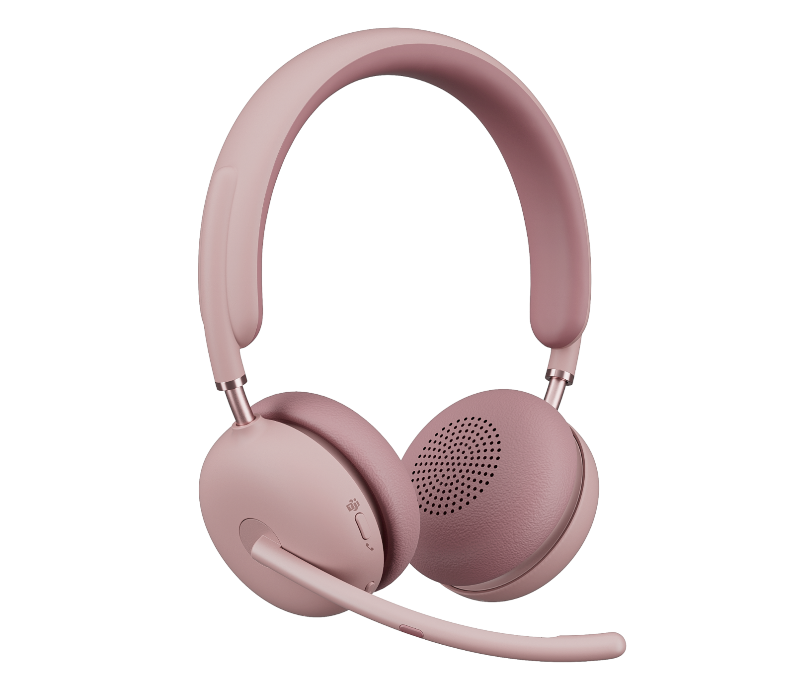 Image of Rose Zone Wireless 2 (Teams Version) AI-powered headset for two-way noise-free calls. - Teams version, with receiver