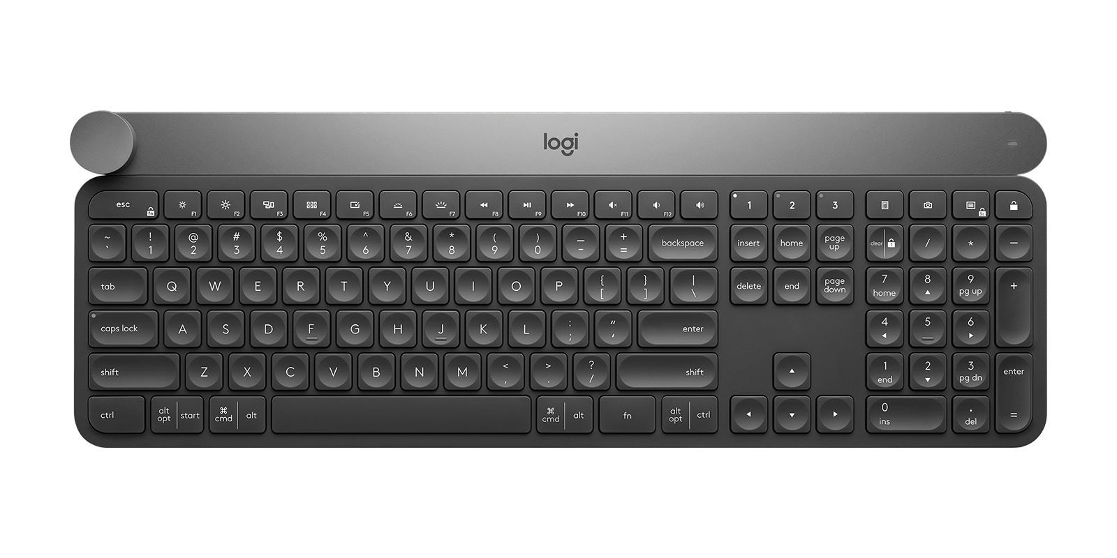 Logitech Craft Wireless Keyboard for Advanced Creativity 