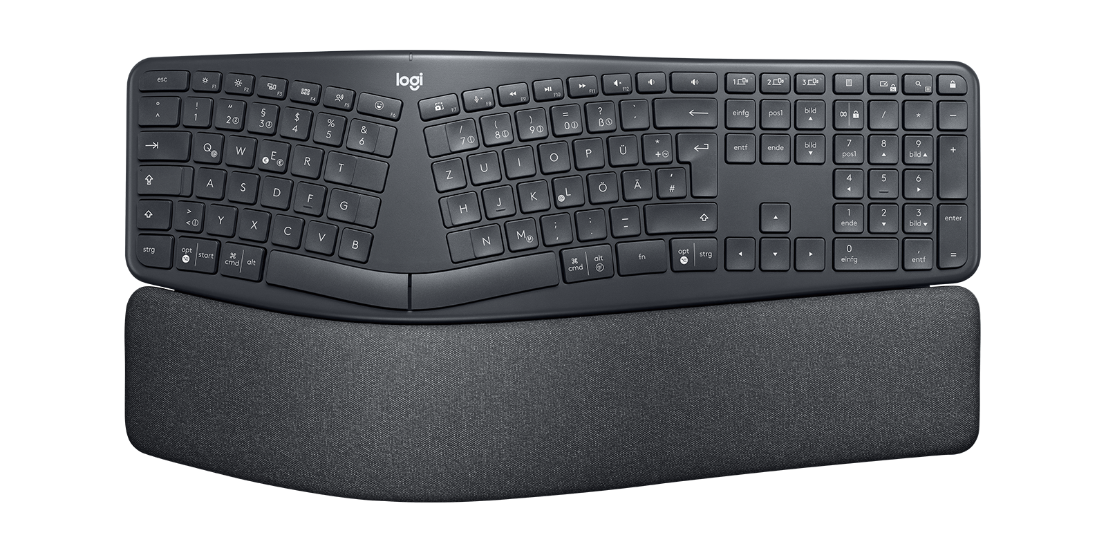 

ERGO K860 Split Keyboard for Business - Graphite Deutsch (Qwertz)