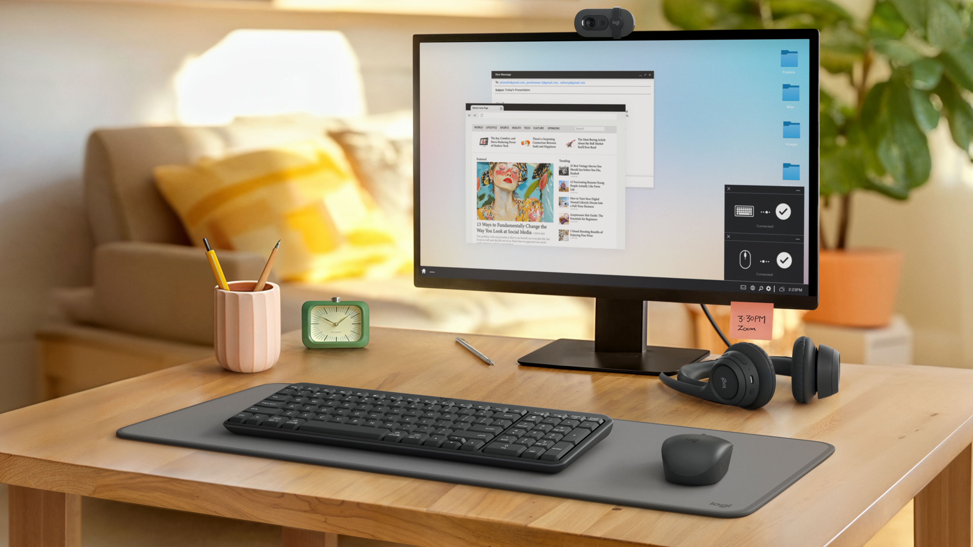 K250 Compact Bluetooth® Wireless Keyboard keyboard image