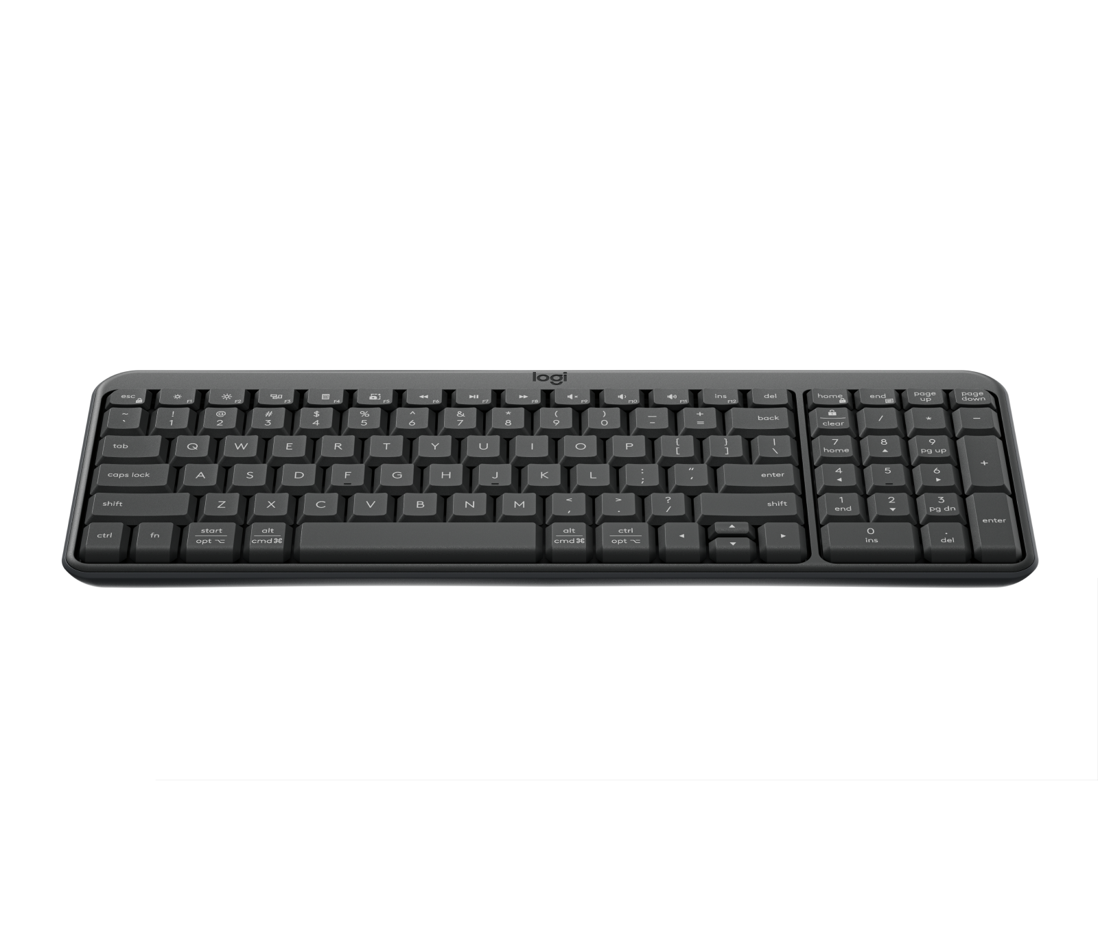 K250 Compact Bluetooth® Wireless Keyboard keyboard image