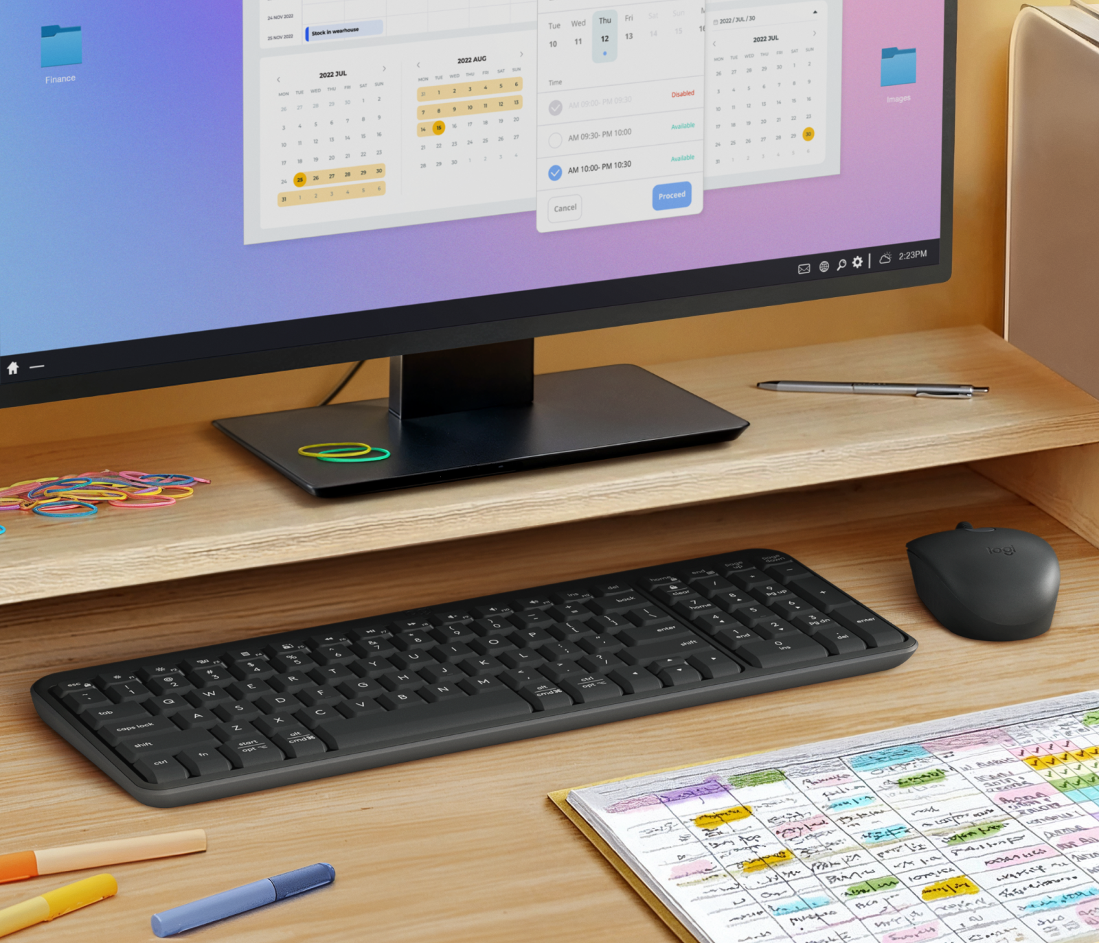 K250 Compact Bluetooth® Wireless Keyboard keyboard image