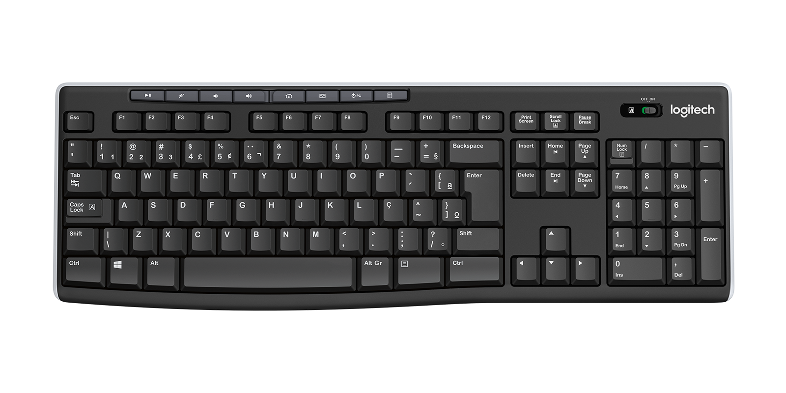 Teclado logitech k270 sale