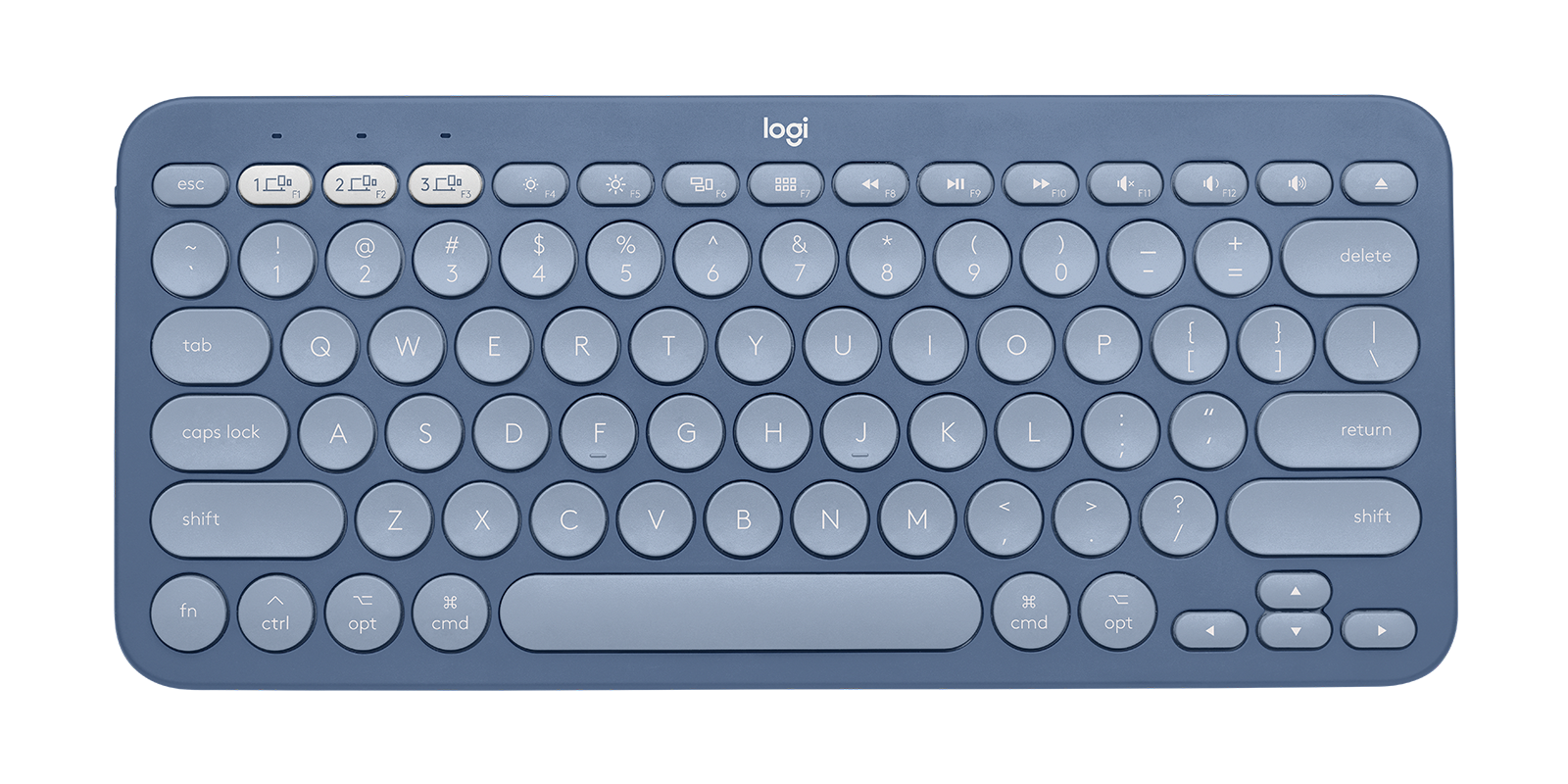Logitech K380 para Mac Teclado Bluetooth Azul Blueberry