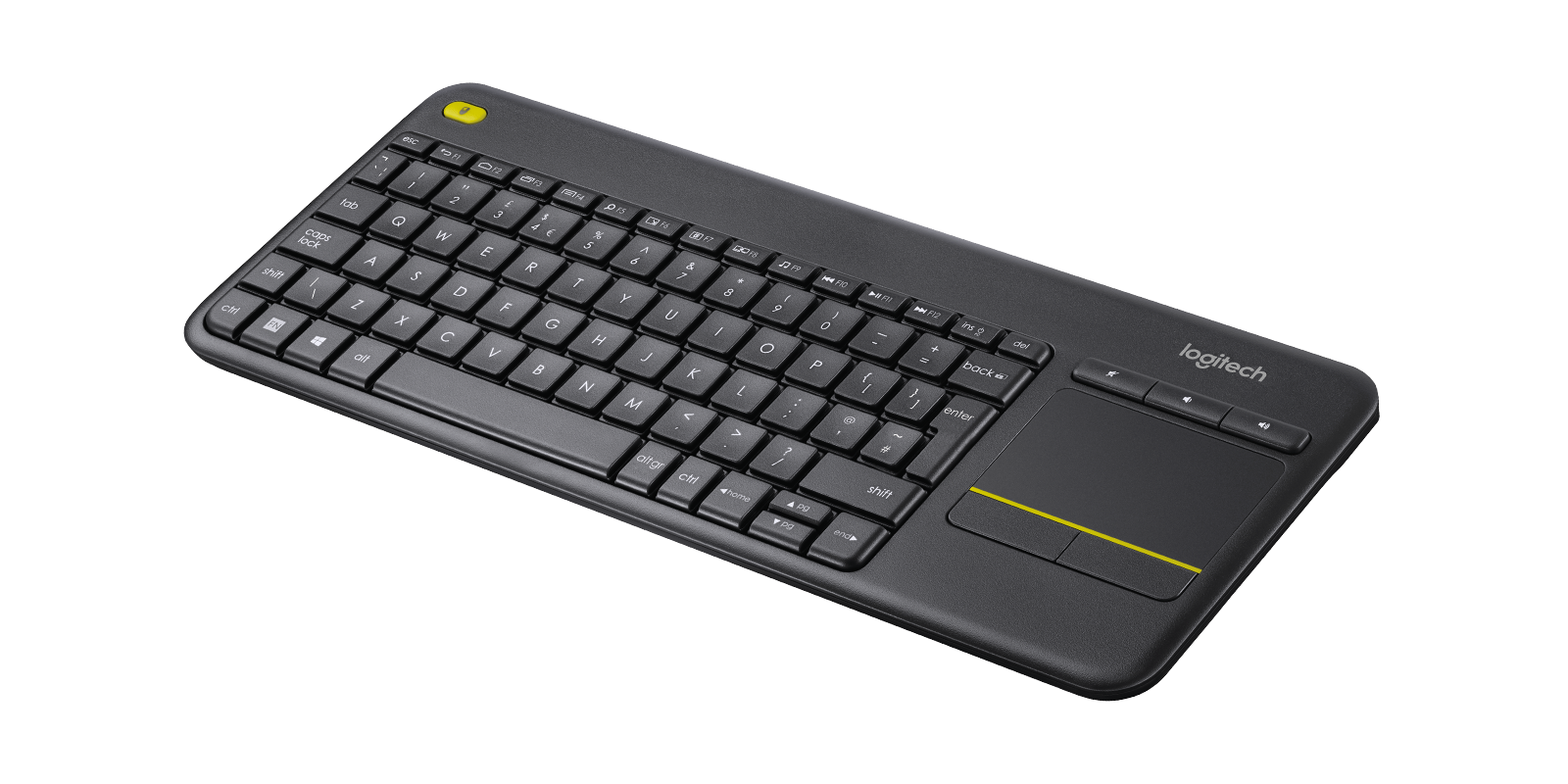 K400 Plus Wireless Touch Keyboard keyboard image
