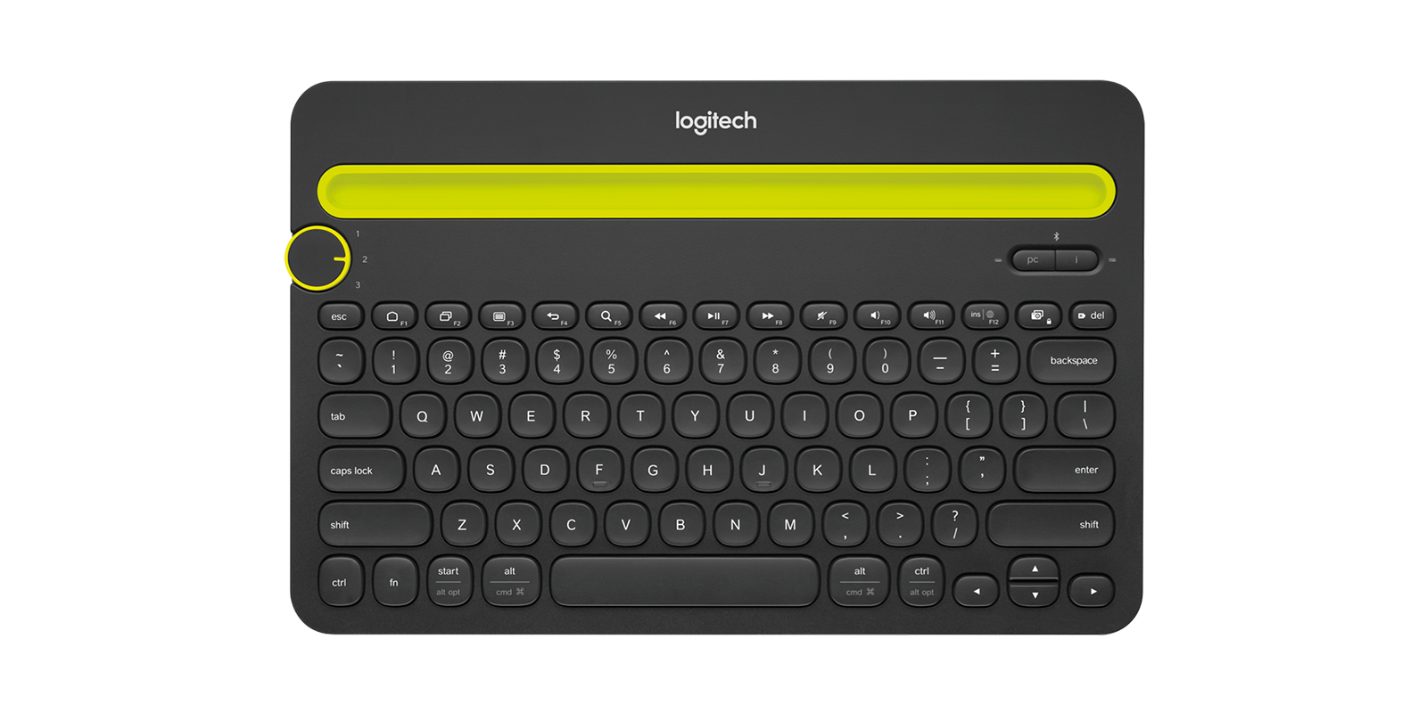 Image of Bluetooth Multi-Device Keyboard K480