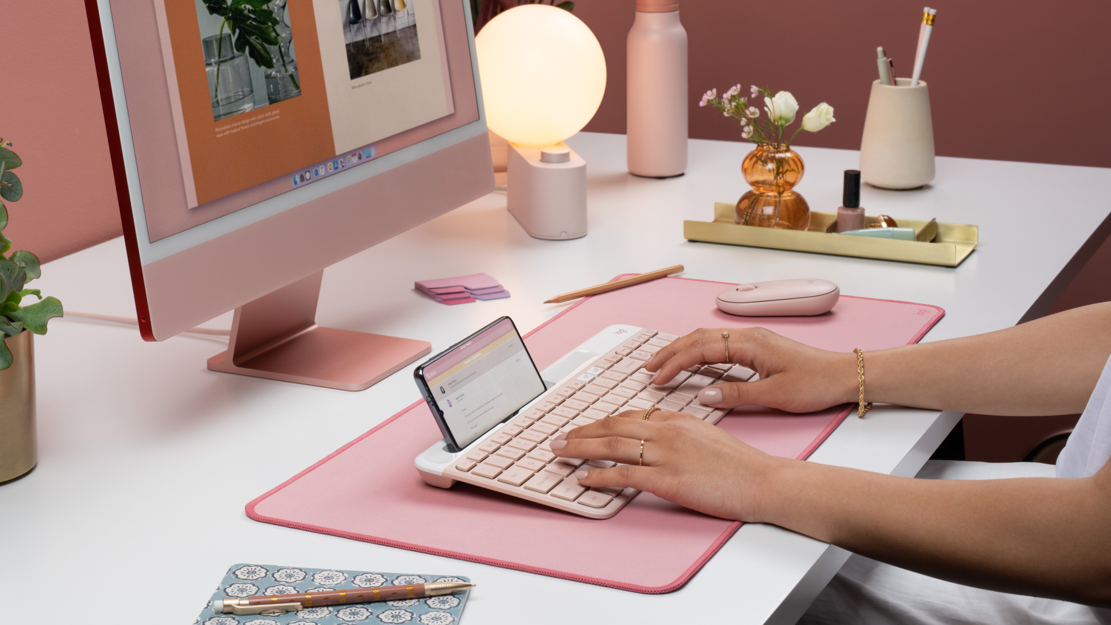 K585 Slim Multi-Device Wireless Keyboard keyboard image