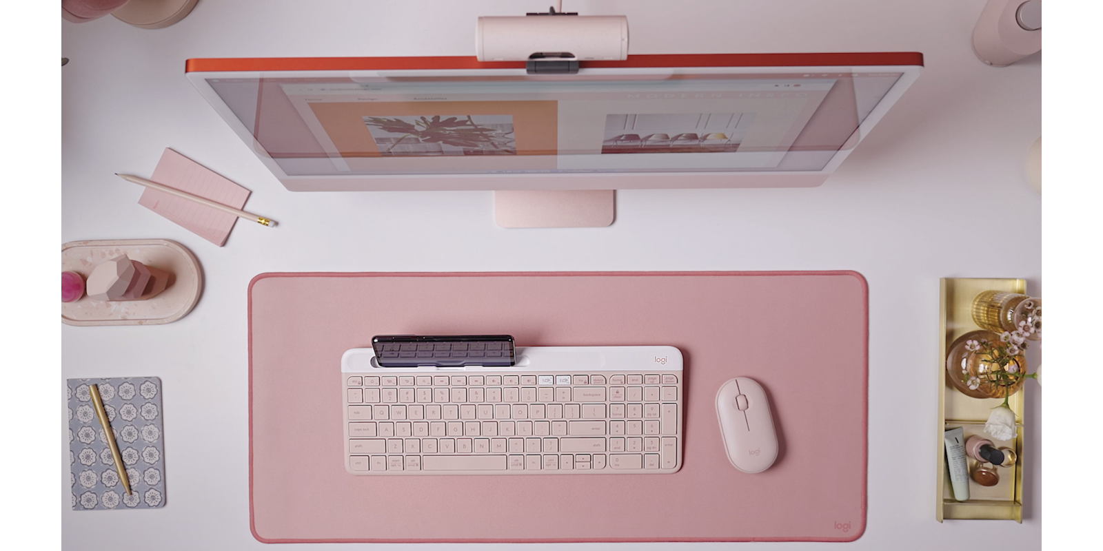 K585 Slim Multi-Device Wireless Keyboard keyboard image