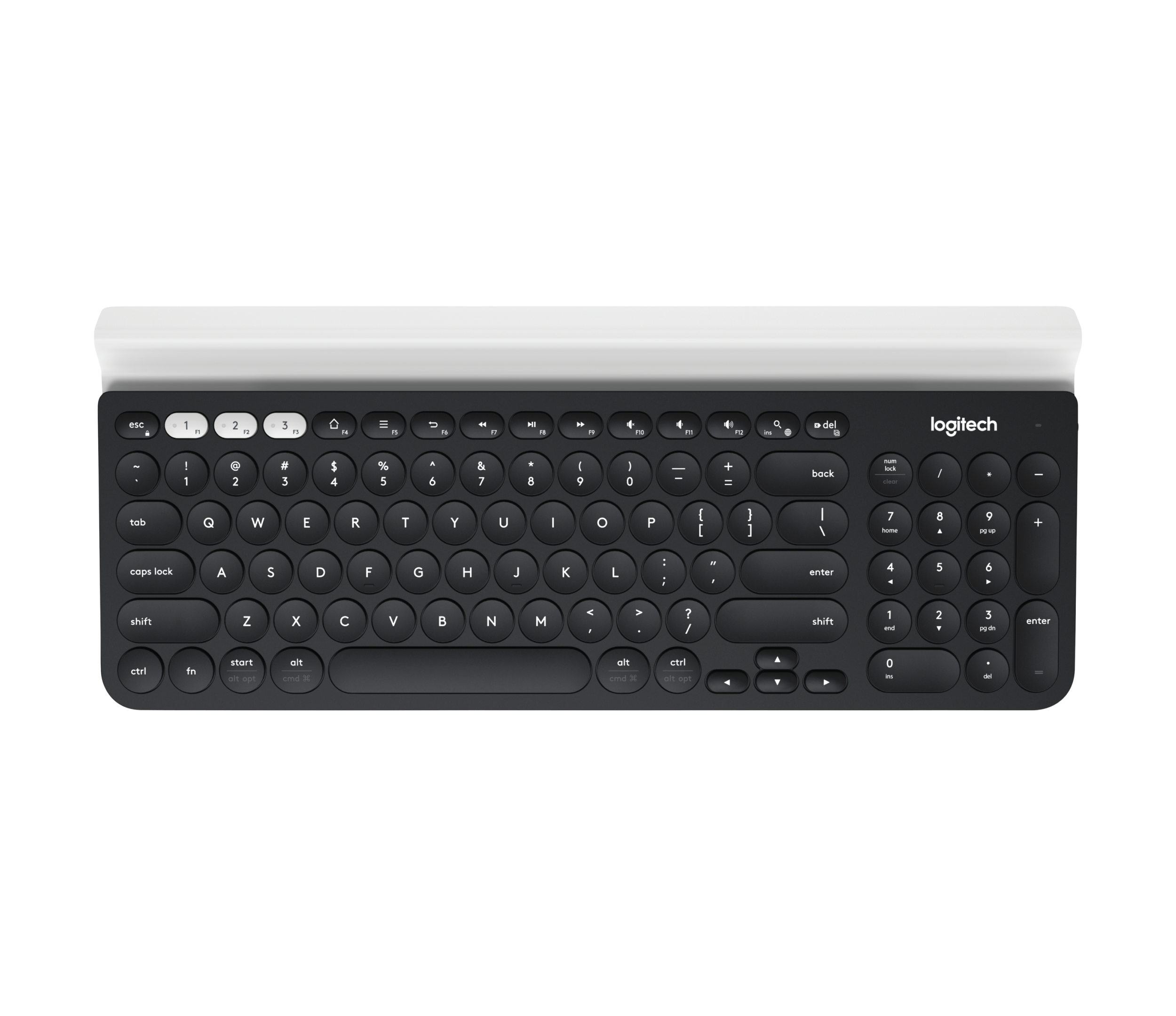 K400 Plus Wireless Touch Keyboard keyboard image
