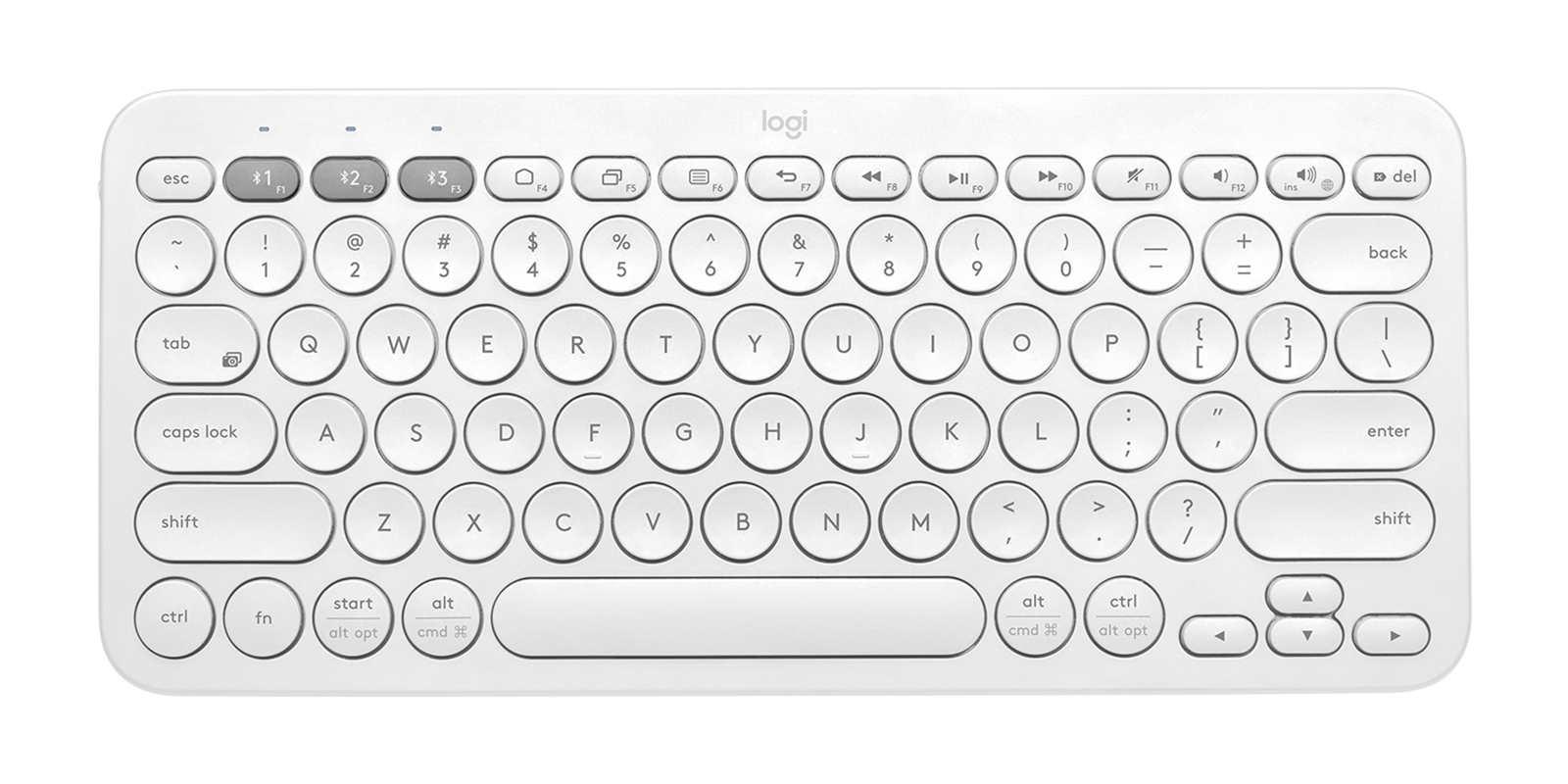 k380 keyboard white