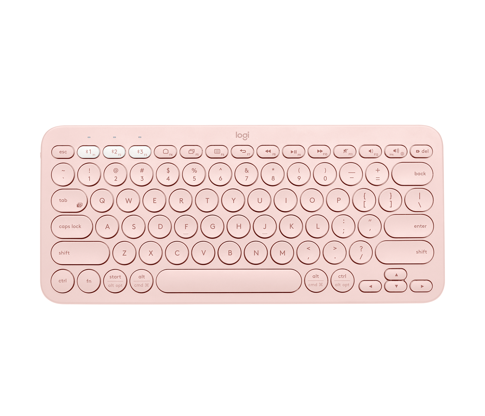 bijgeloof Discrepantie hoesten Logitech K380 Multi-Device Bluetooth Keyboard - White, Black, Pink, Blue