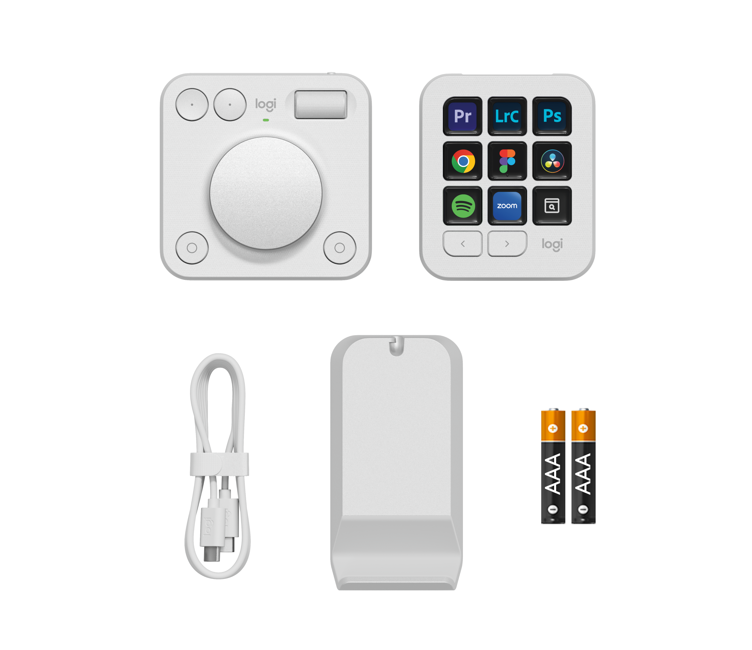 MX Creative Console keyboard image