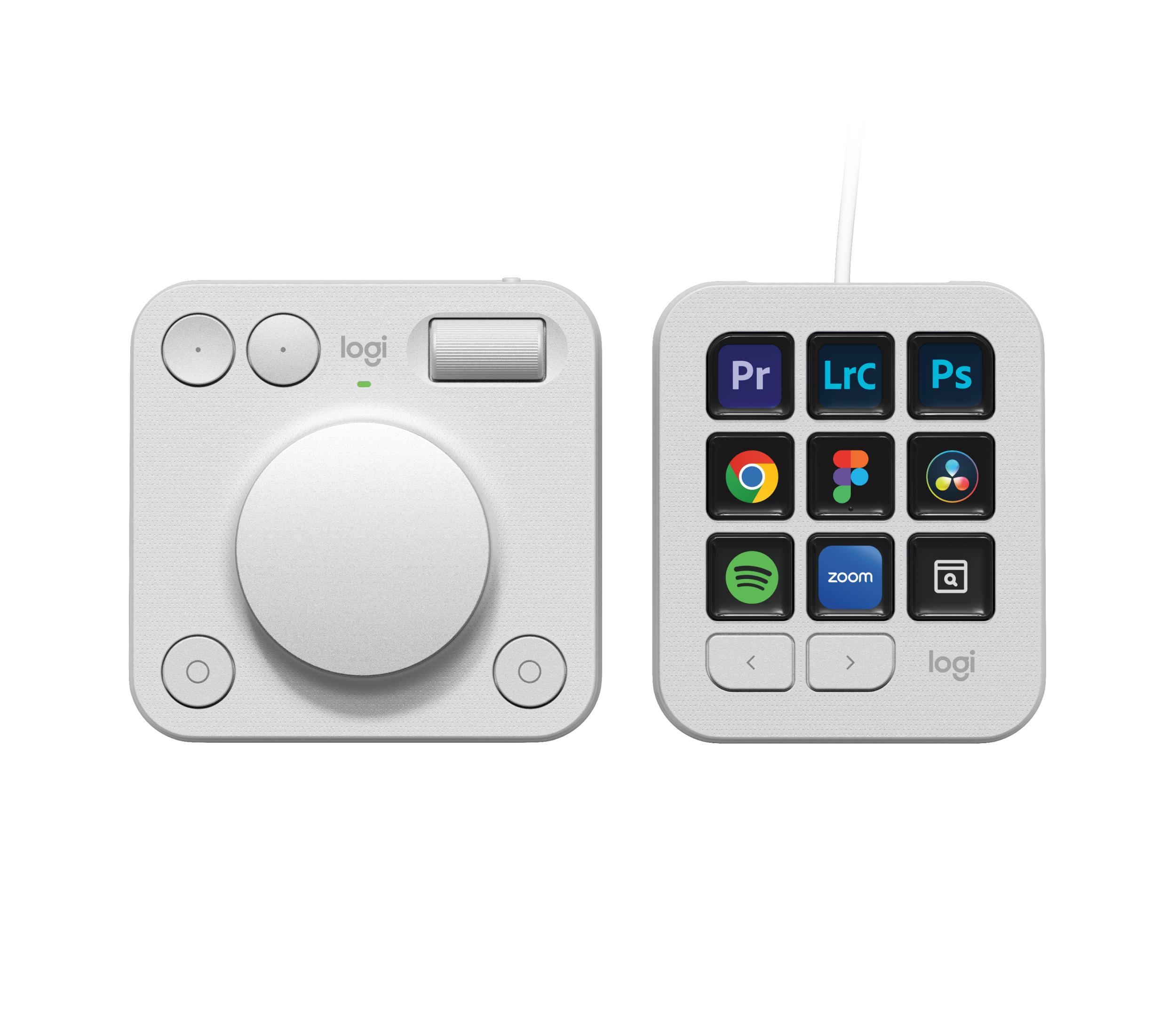 MX Creative Console keyboard image