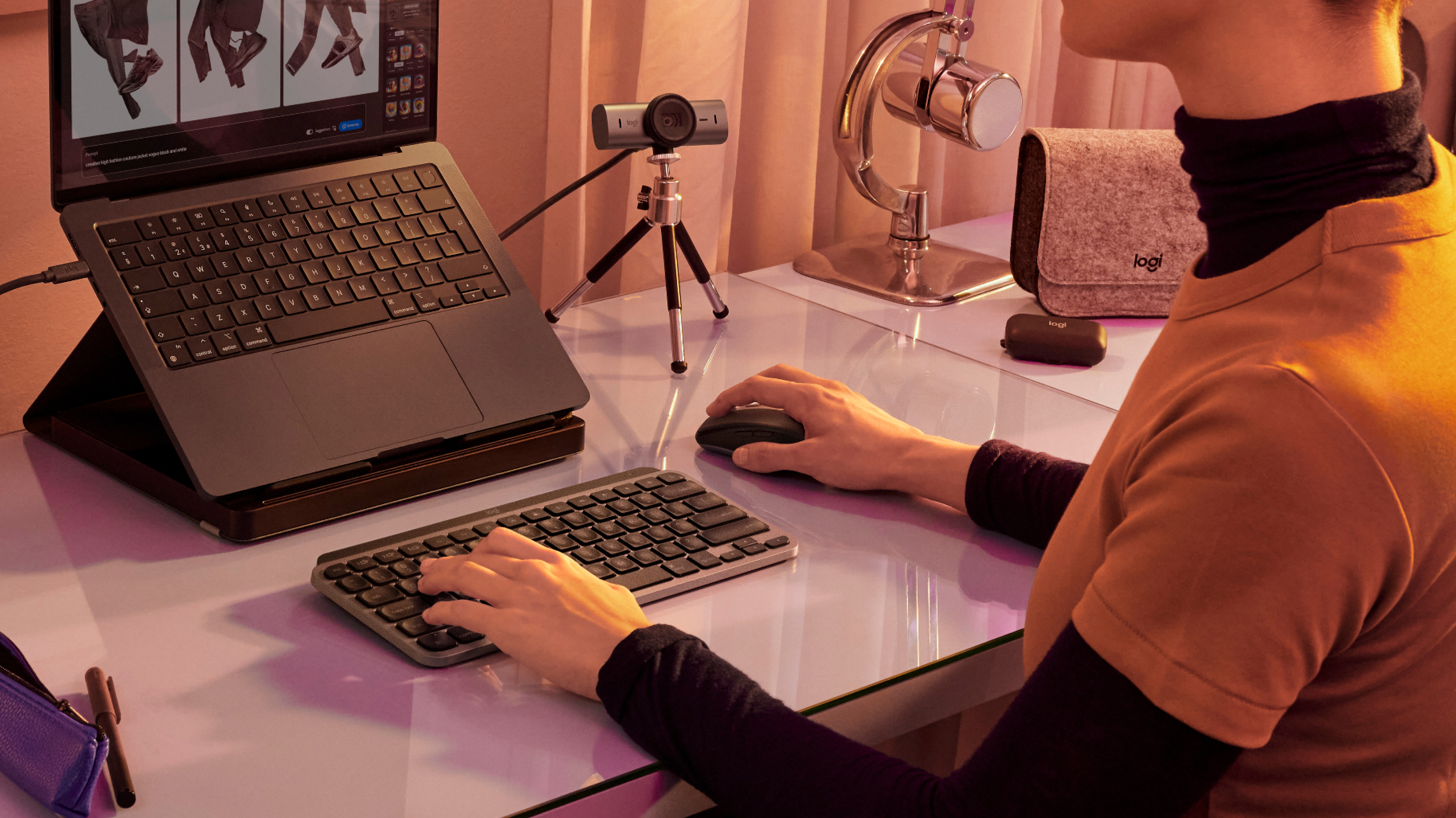 MX Keys Mini for Mac keyboard image