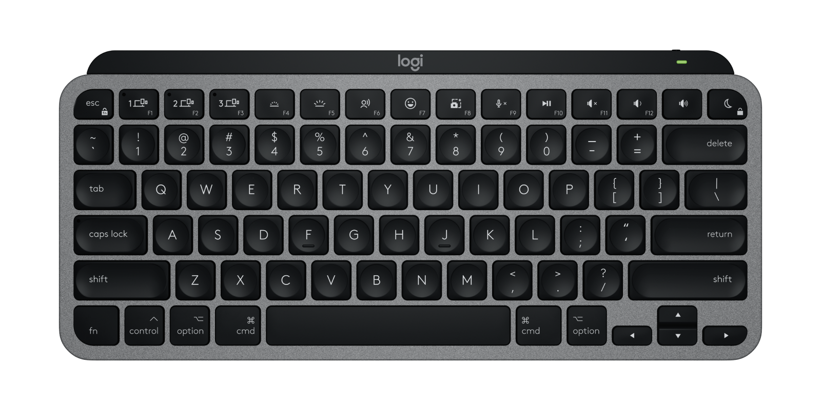 Logitech MX Keys Mini for Mac - Bluetooth Keyboard in Space Grey