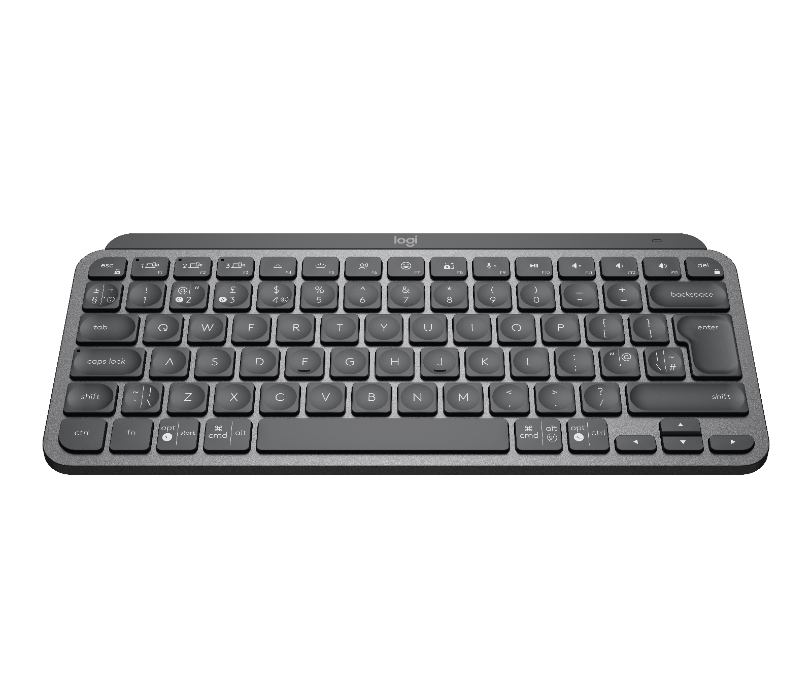 

MX Keys Mini Minimalist Wireless Illuminated Keyboard - Graphite UK English (Qwerty)