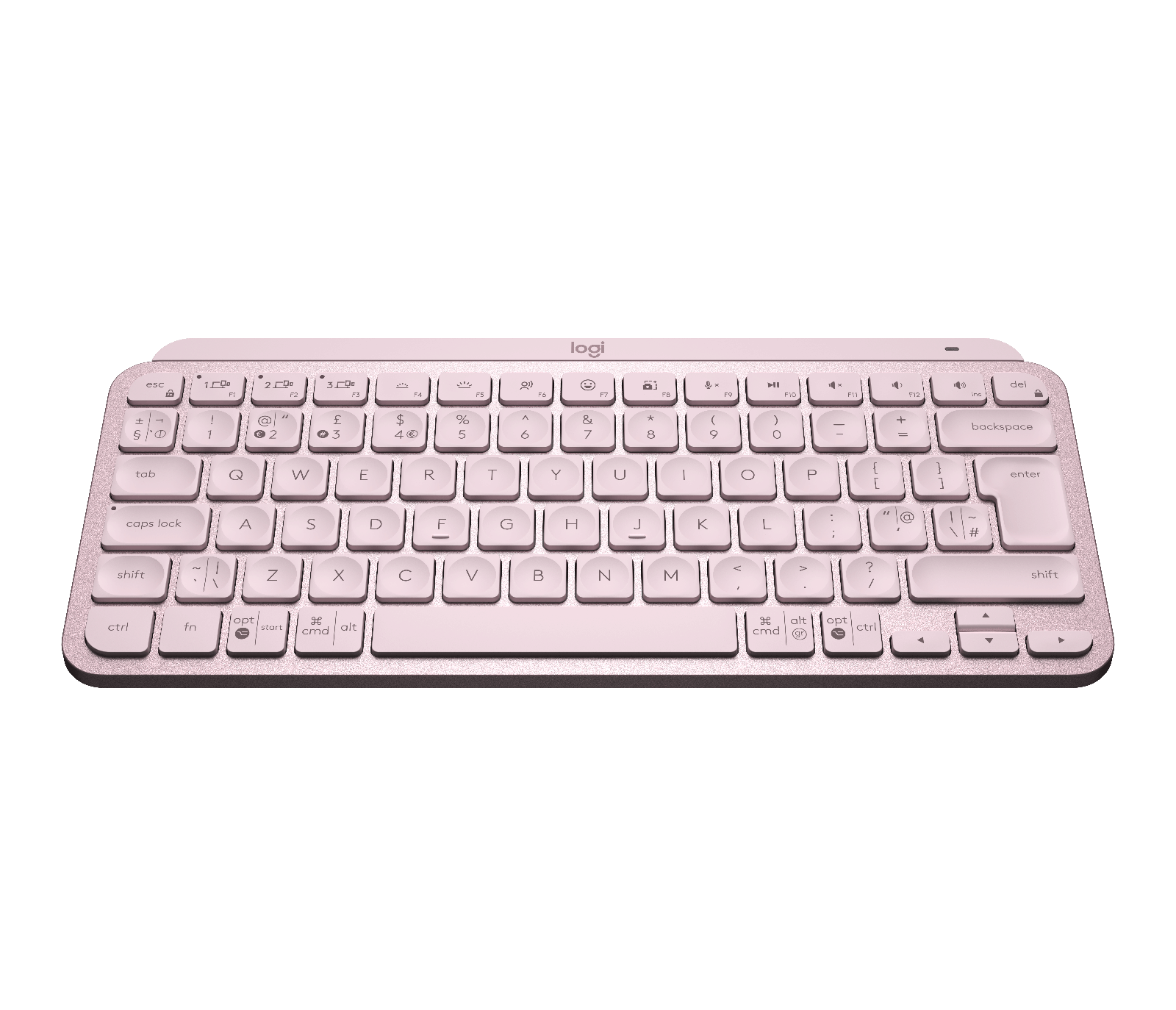 

MX Keys Mini Minimalist Wireless Illuminated Keyboard - Rose UK English (Qwerty)