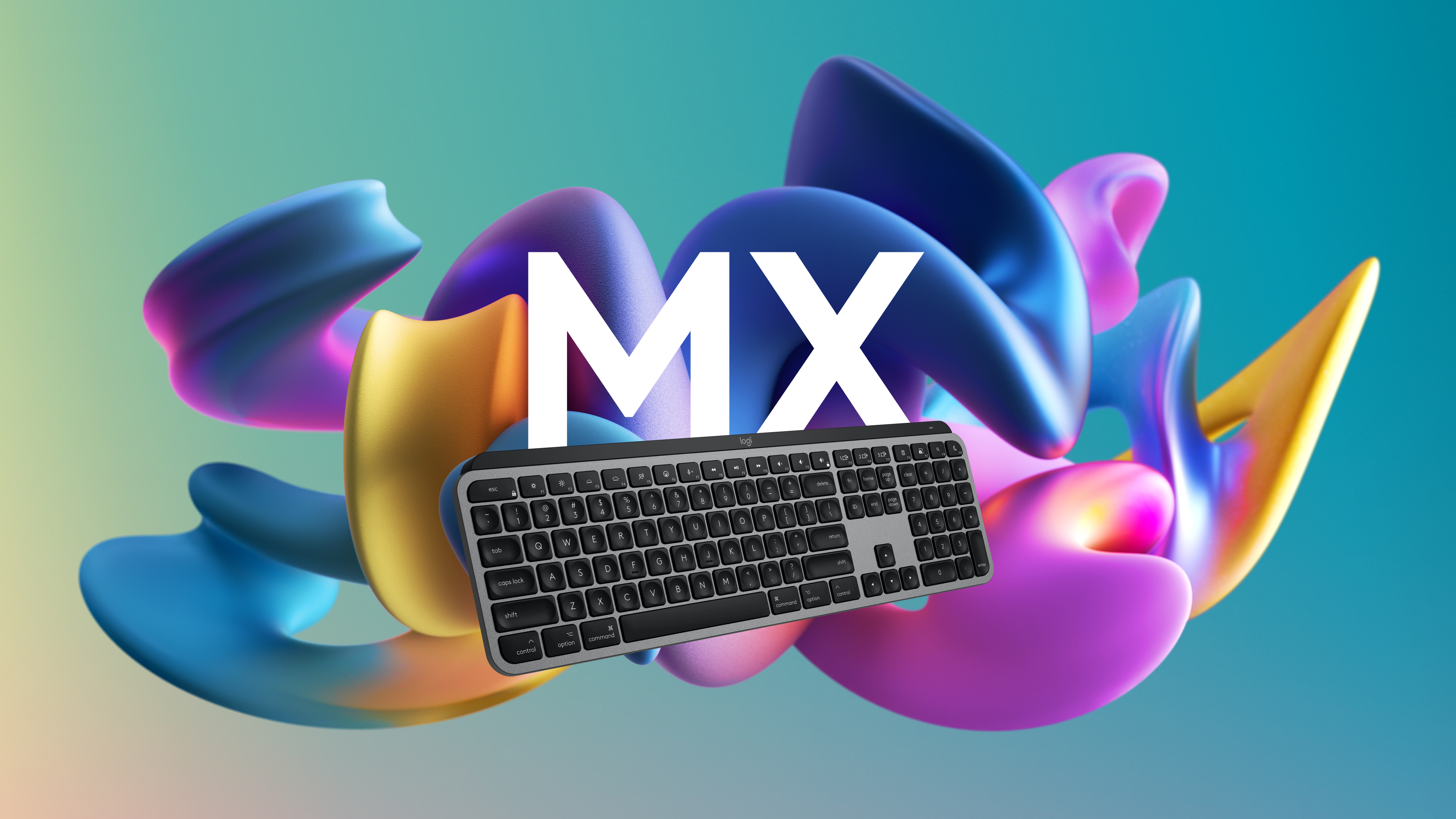 MX Keys S for Mac keyboard image