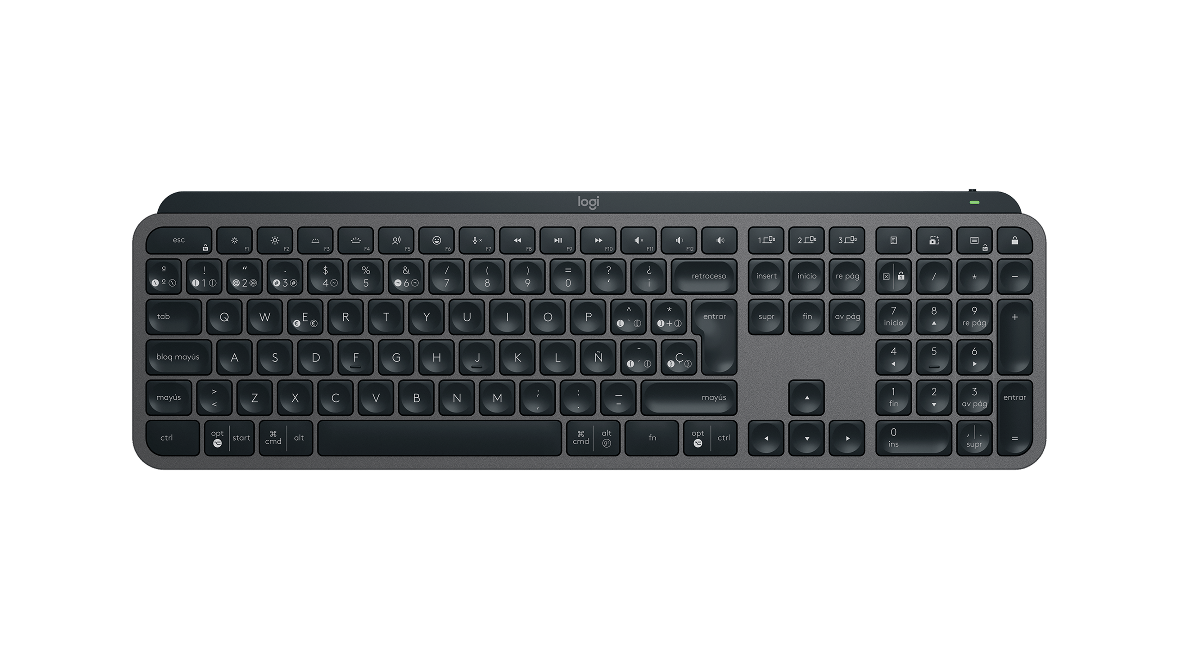 MX Keys S Wireless Keyboard - Full Size or Mini | Logitech