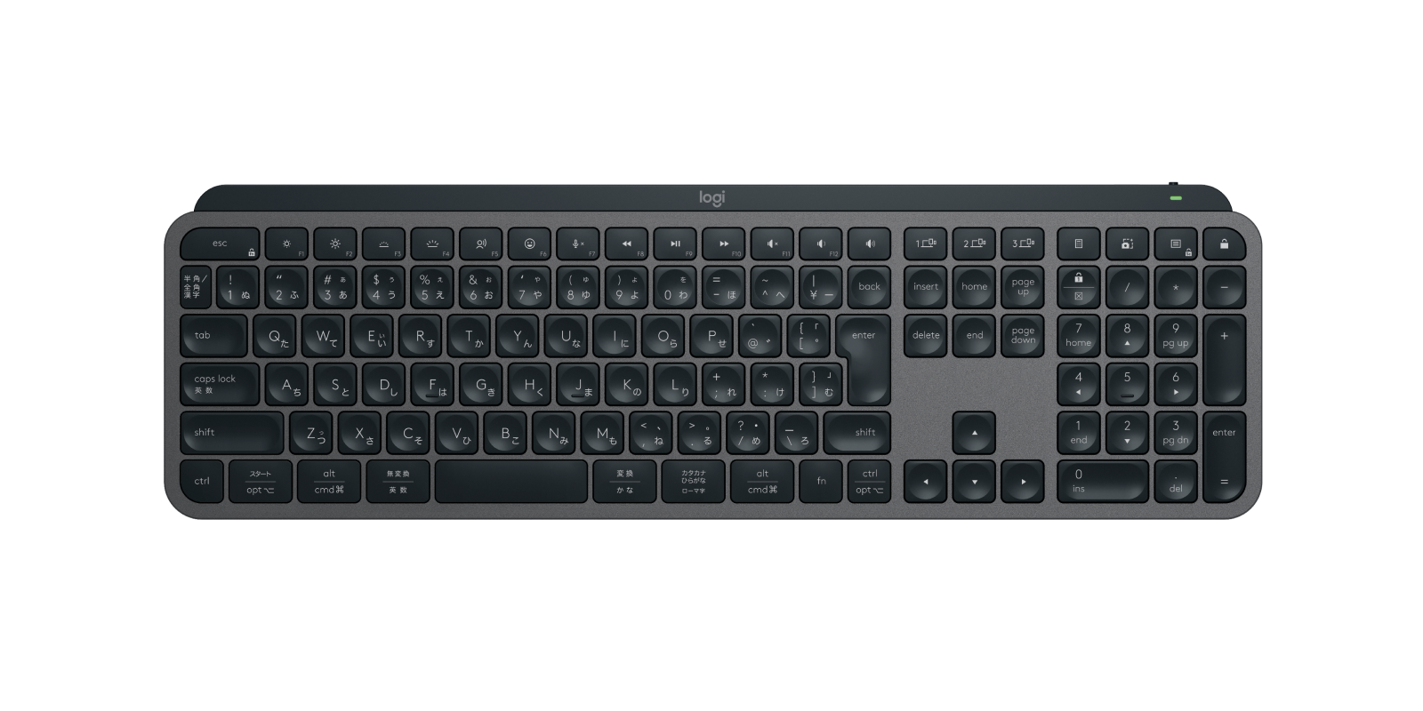 お歳暮 ロジクール 極美品 グラファイト キーボード S KEYS MX ...