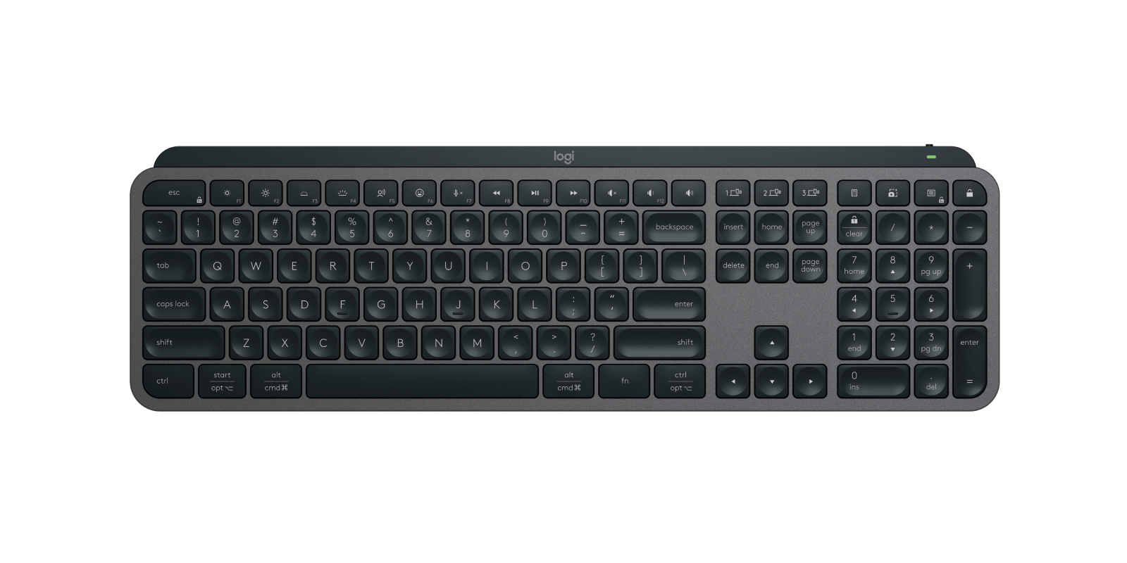 MX Keys S Wireless Keyboard - Full Size or Mini | Logitech