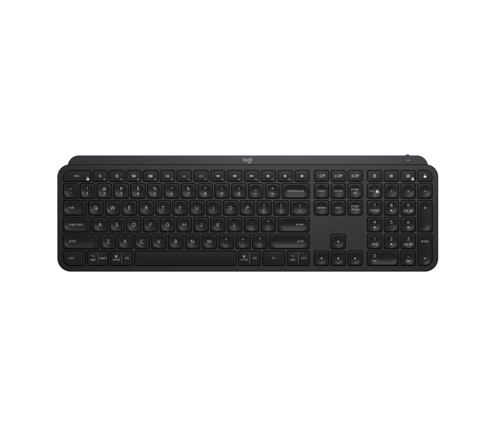 Logitech MX Keys Wireless Keyboard with Backlit Keys