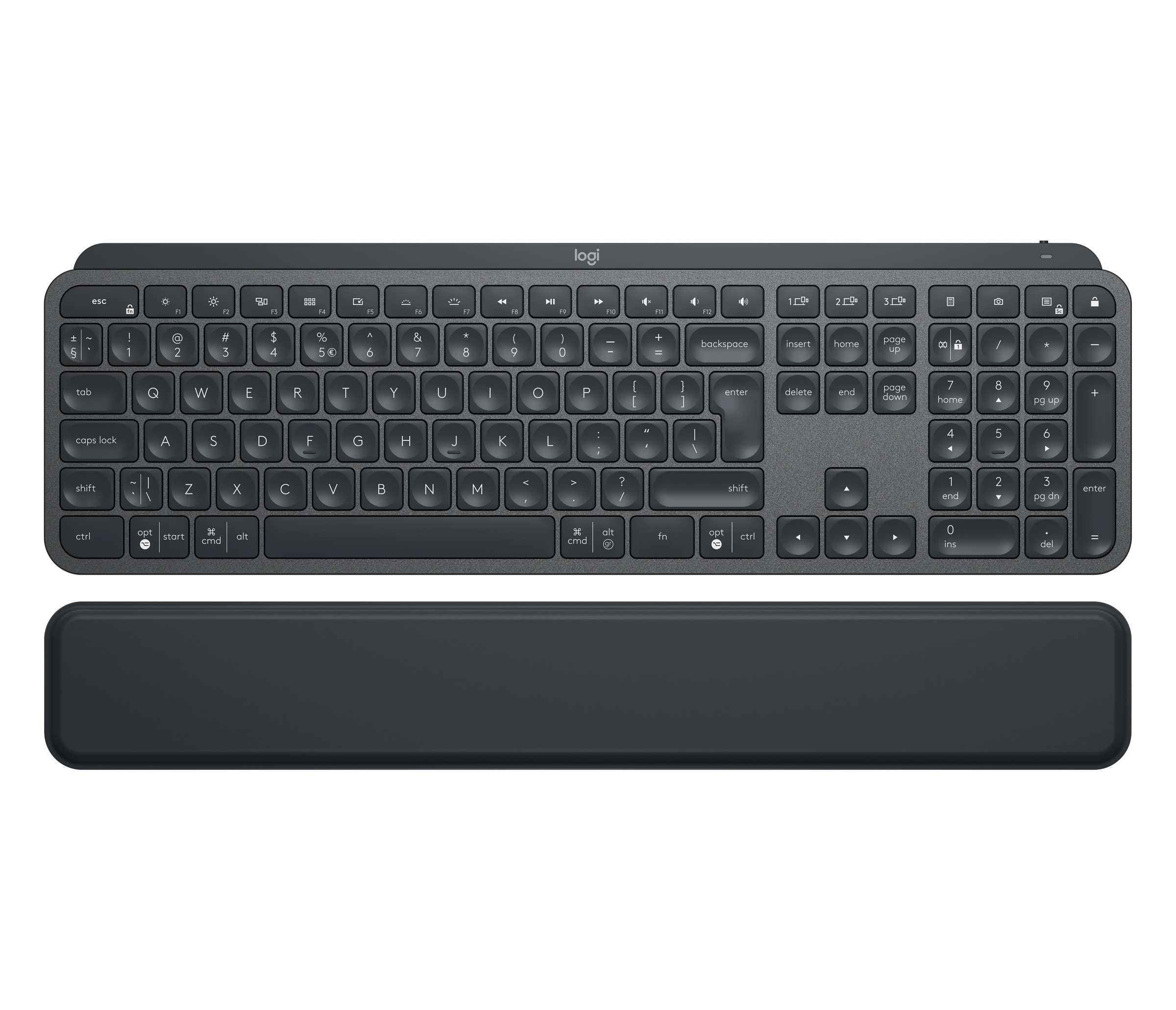 Logitech MX Keys Wireless Keyboard with Backlit Keys