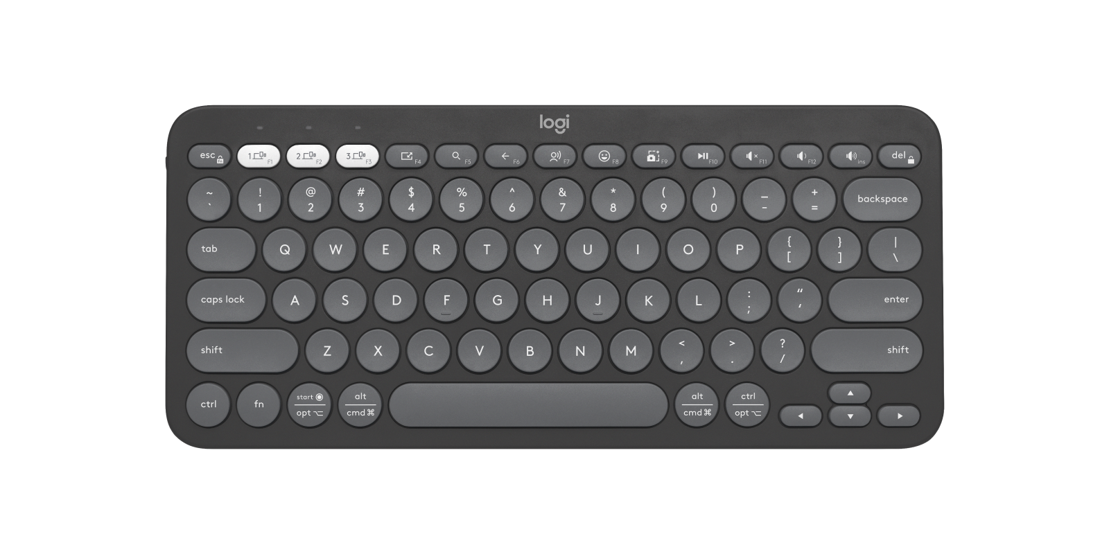 Pebble Keys 2 K380s Bluetooth Keyboard | Logitech