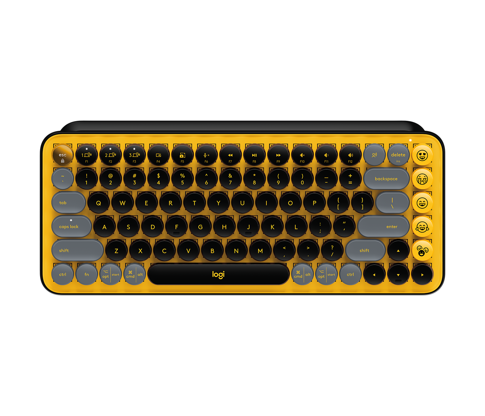 Image of POP Keys Wireless Mechanical Keyboard with Customizable Emoji Keys - Blast English
