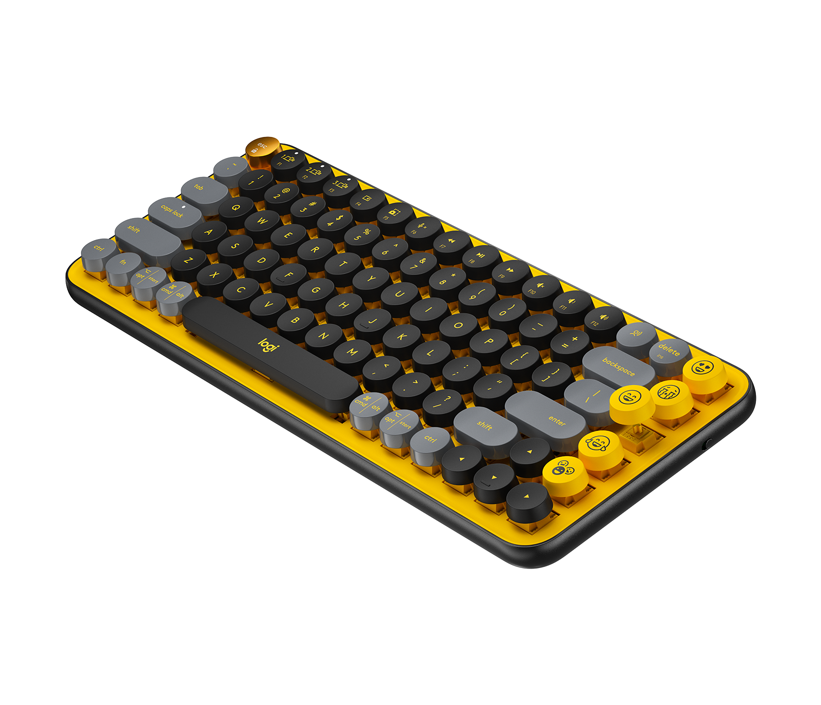 Image of POP Keys Wireless Mechanical Keyboard with Customizable Emoji Keys - Blast English